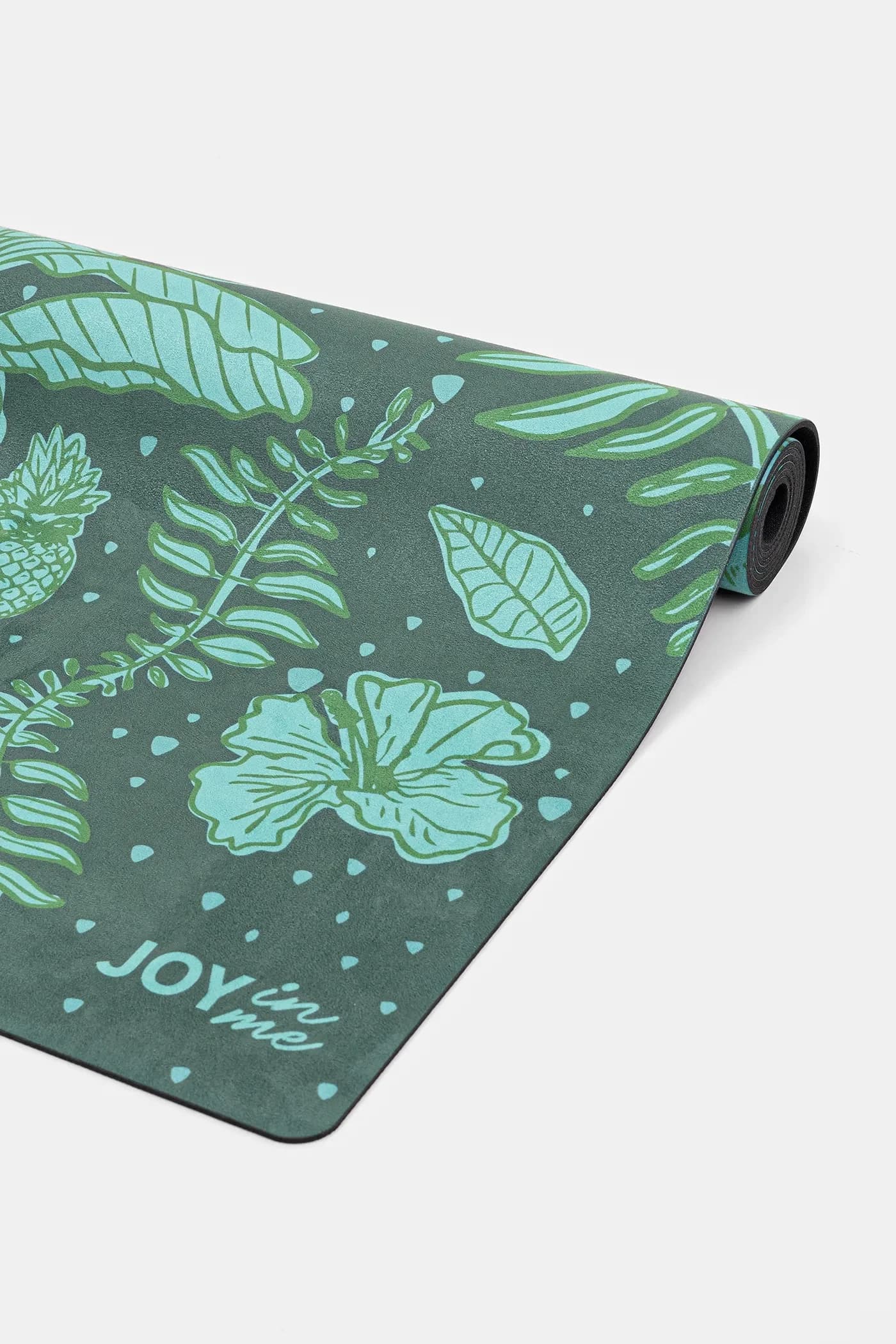 Коврик для йоги FLOW Jungle Green - фото 3