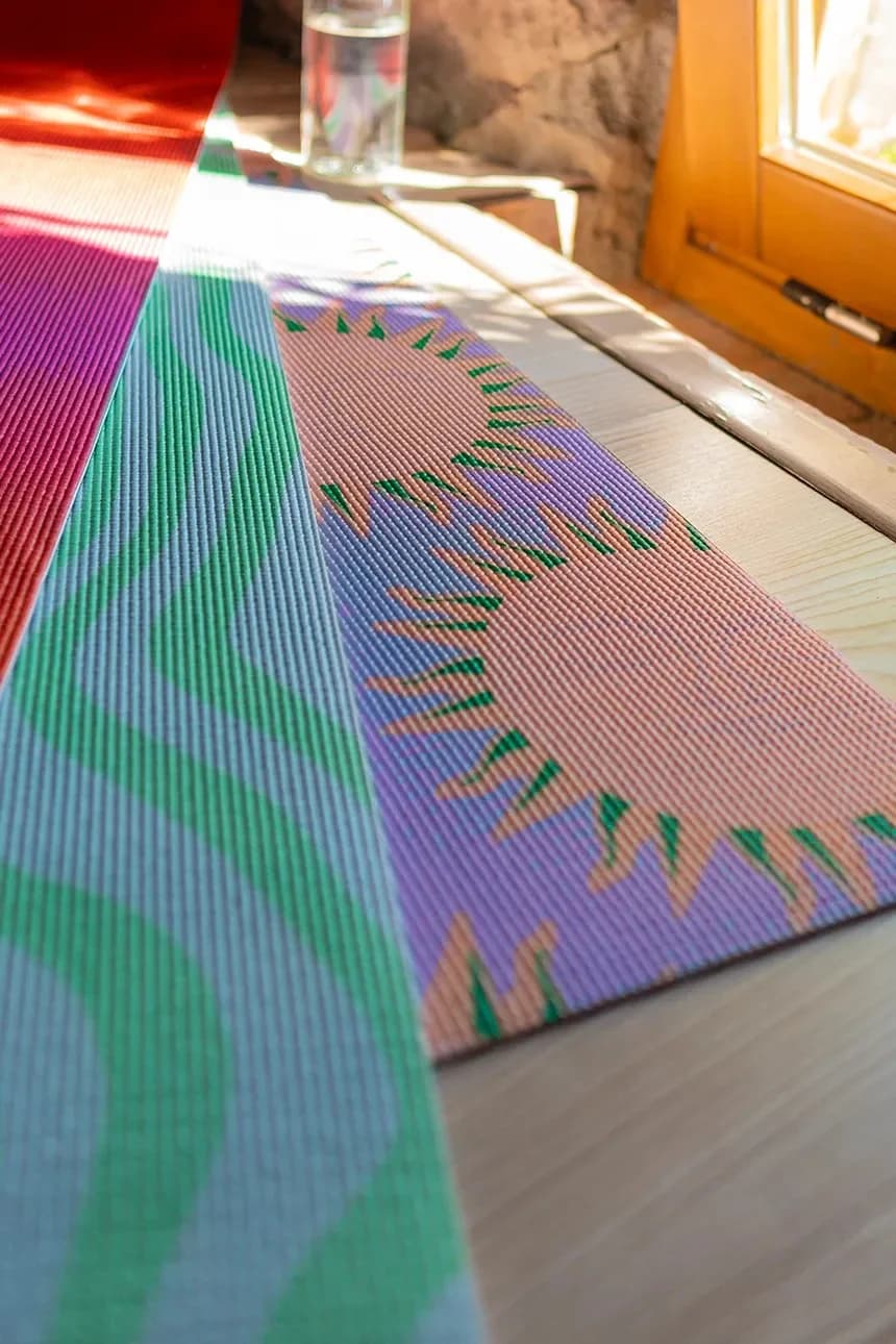 Коврик для йоги 173 х 0,5 х 61 см - фото 3