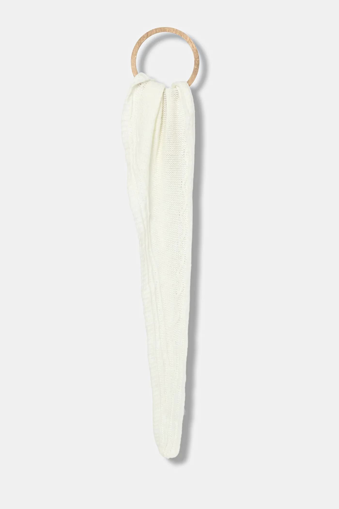 Шарф из шерсти мериноса - фото 2