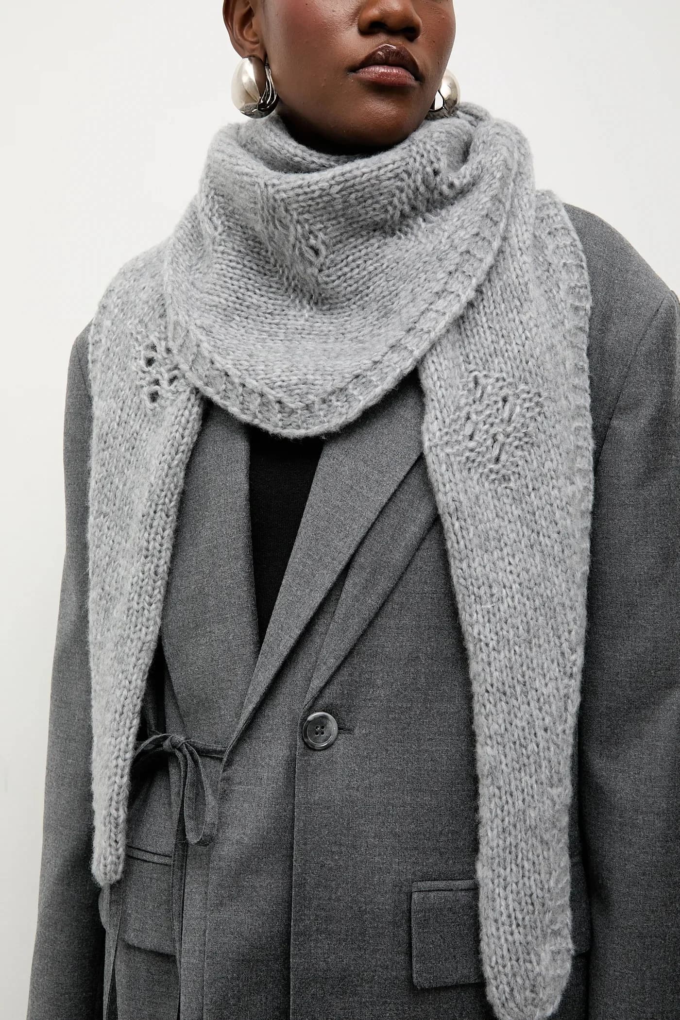 Скреплен шерстяным шарфом Answear.LAB и LOBOS. - фото 2