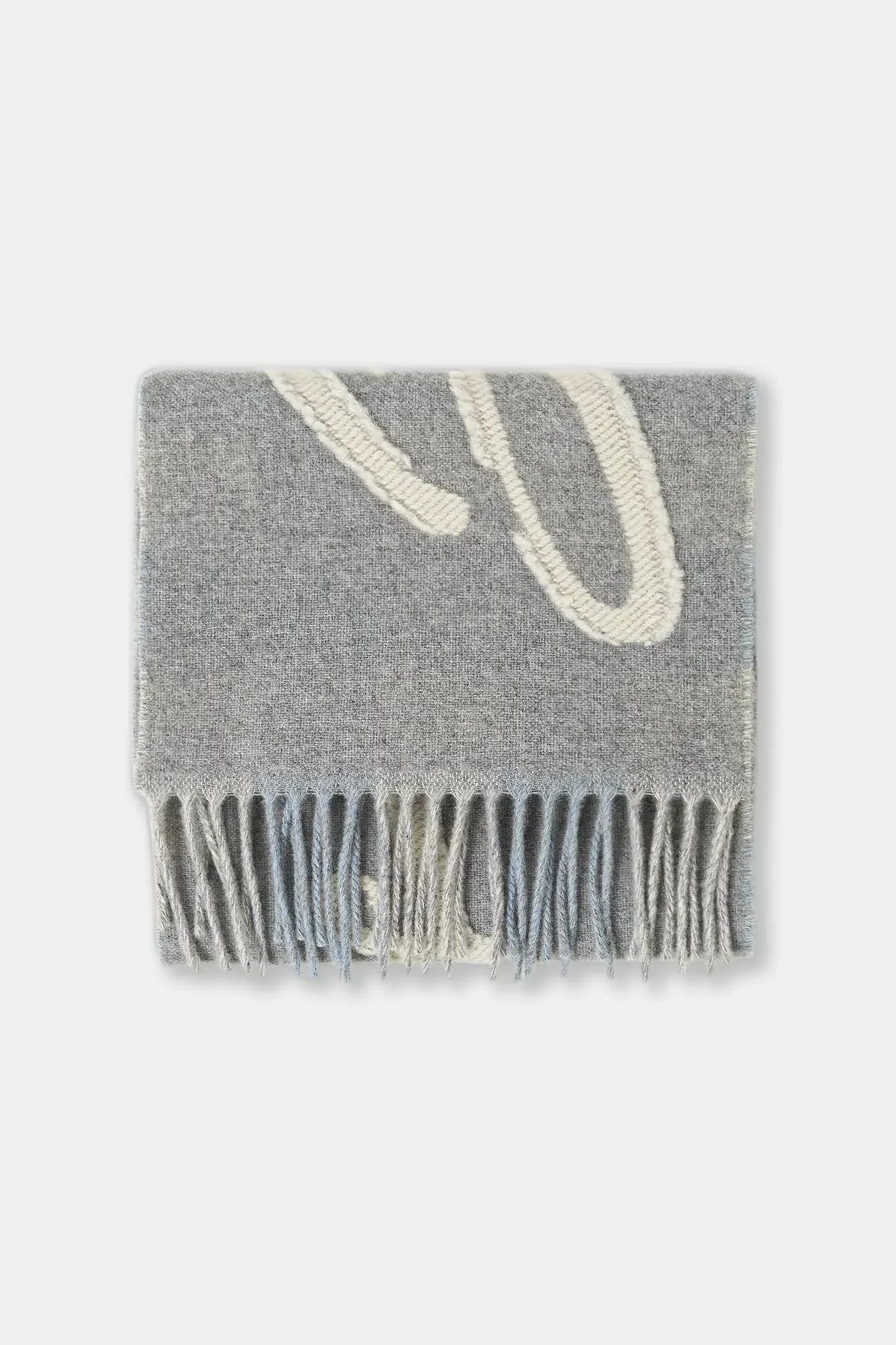 Шарф с добавлением шерсти Cecy_28*196 - фото 2