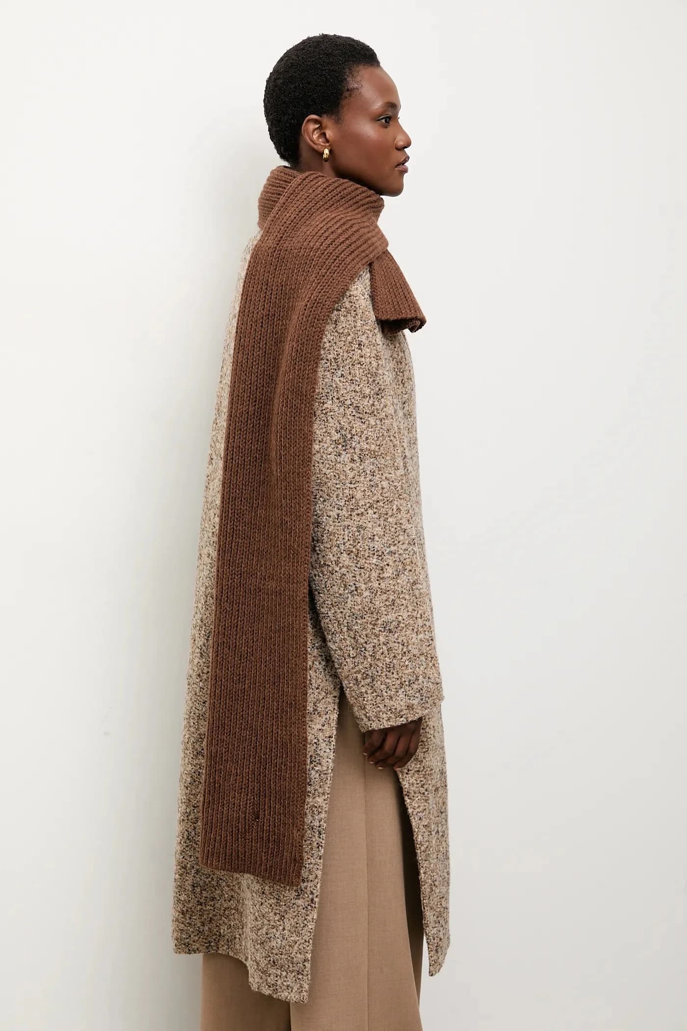 Шерстяной шарф