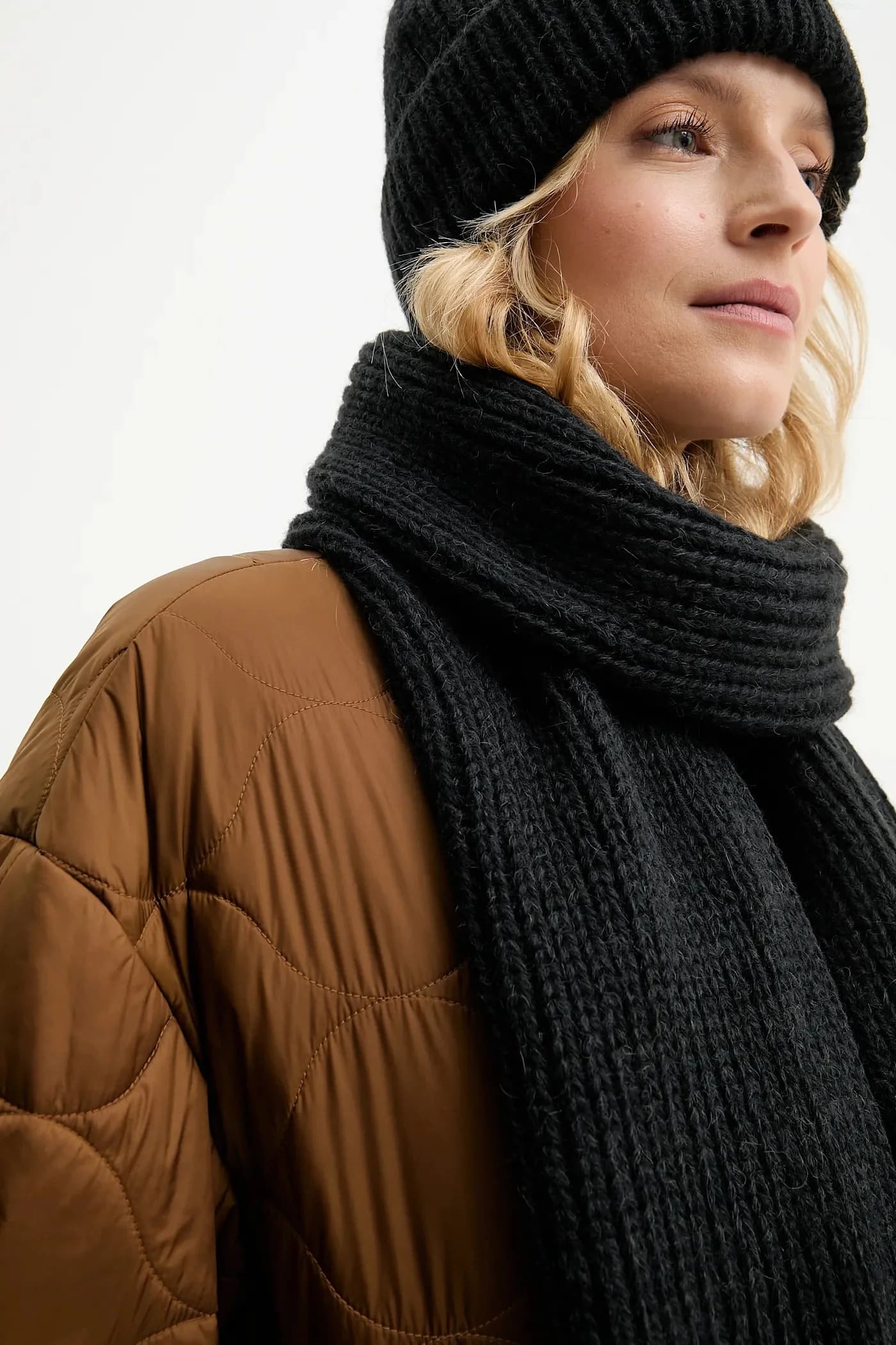 Шерстяной шарф - фото 4