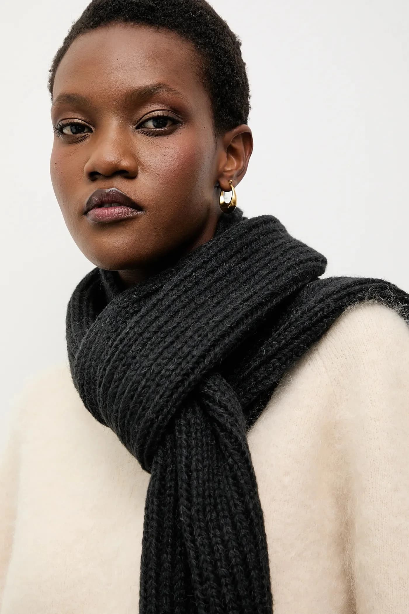 Шерстяной шарф - фото 5