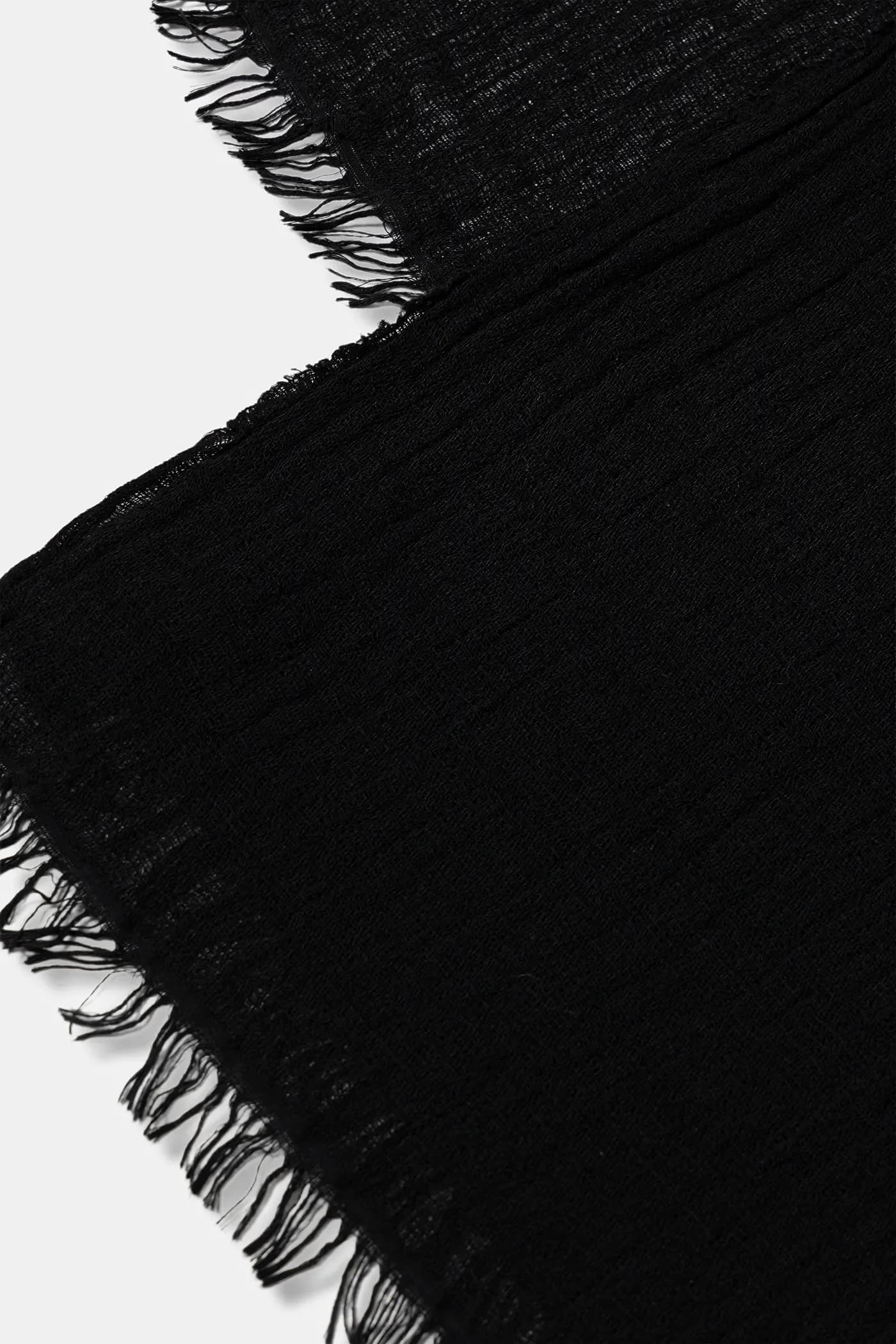 Шарф с шерстью - фото 3