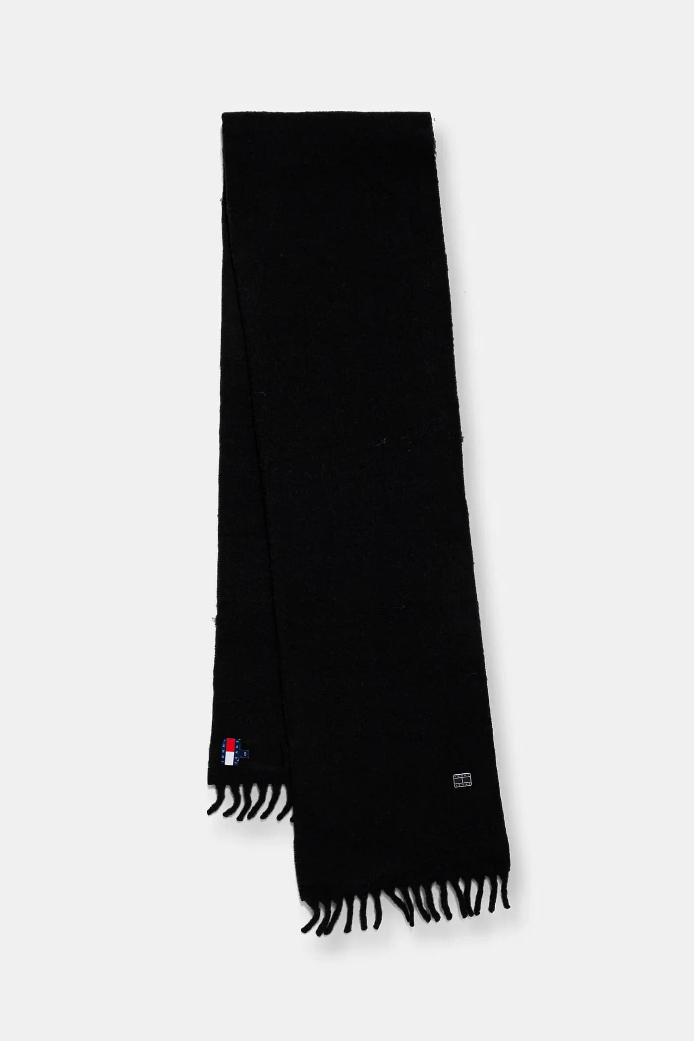 Шарф с шерстью