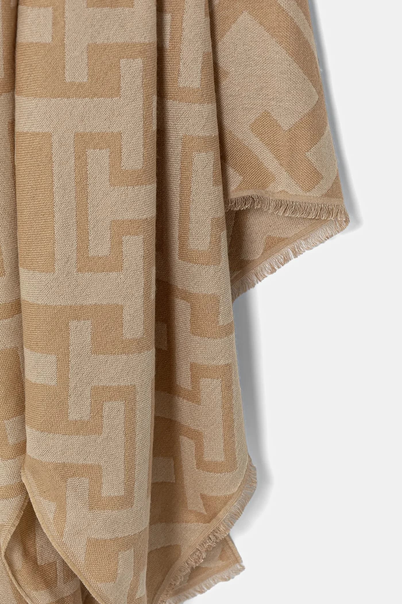 Шарф с шерстью - фото 3