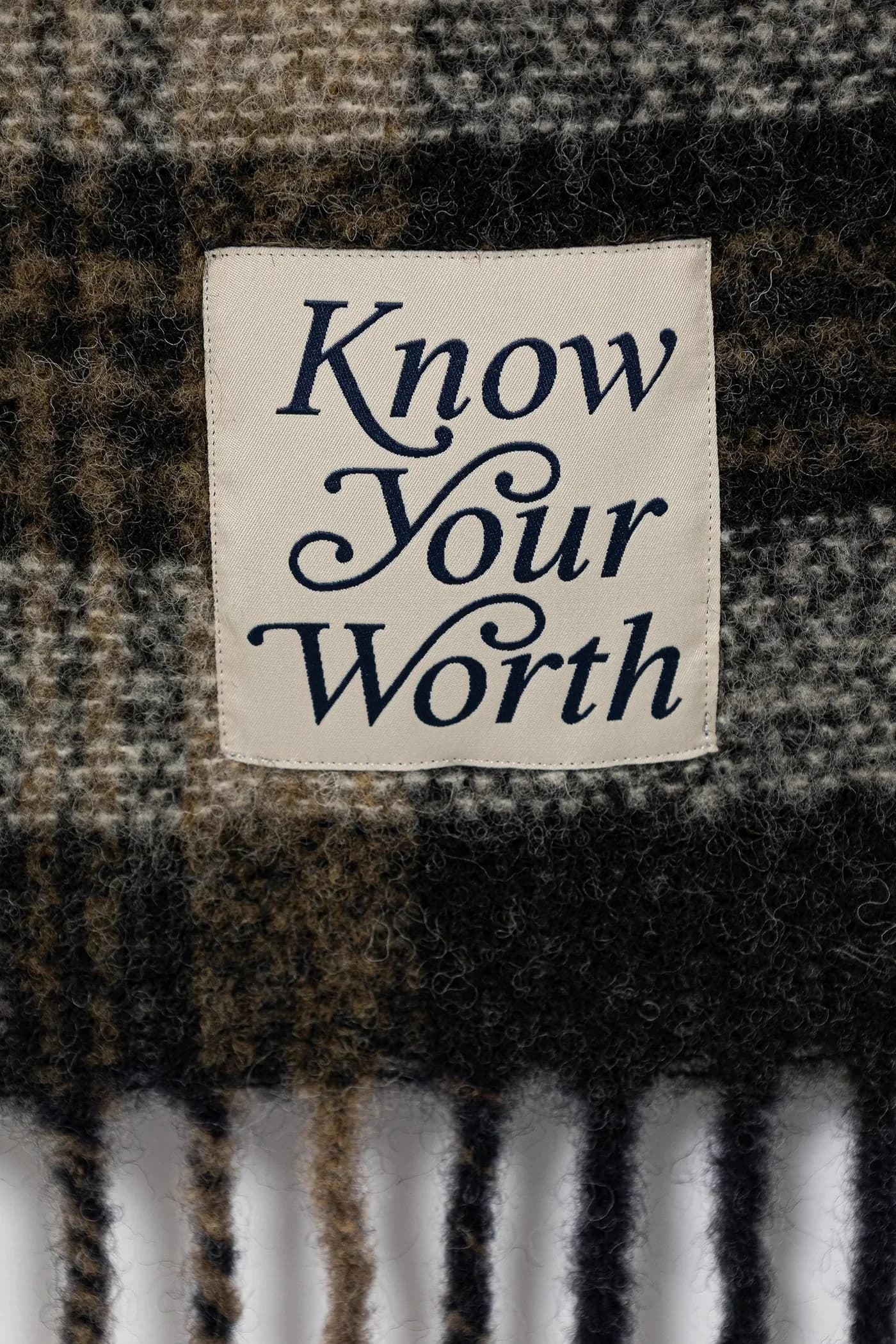 Шарф с шерстью - фото 3