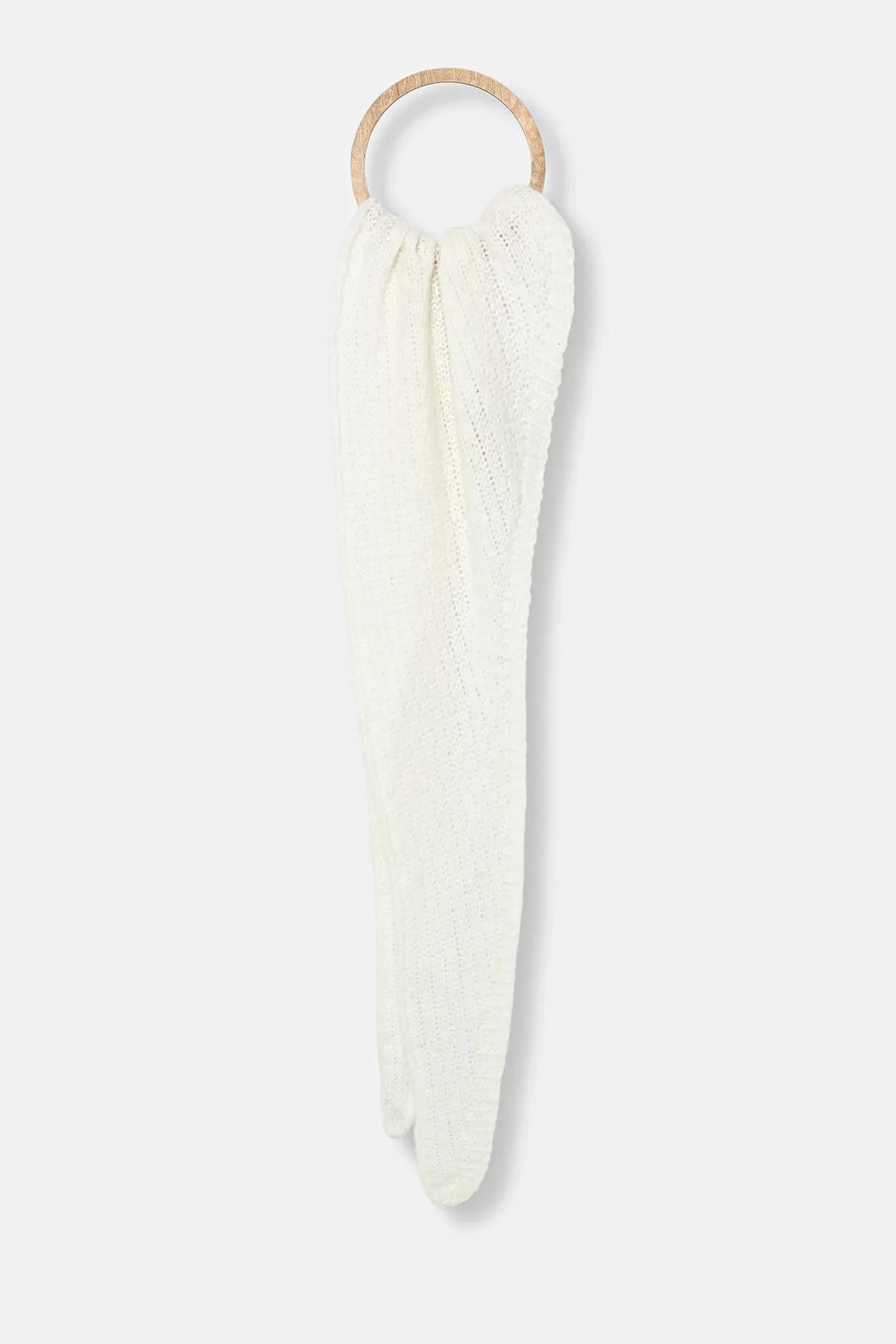 Шарф из шерсти мериноса - фото 2