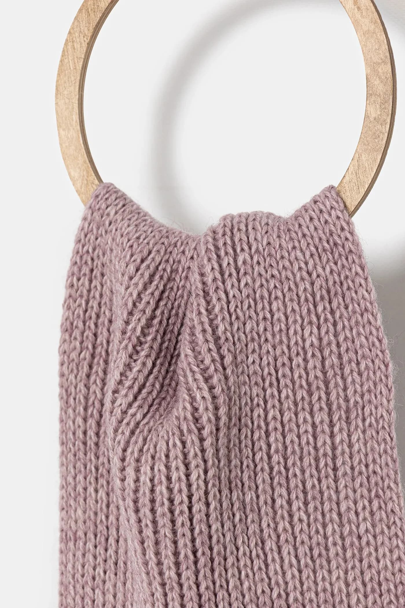 Шерстяной шарф - фото 3