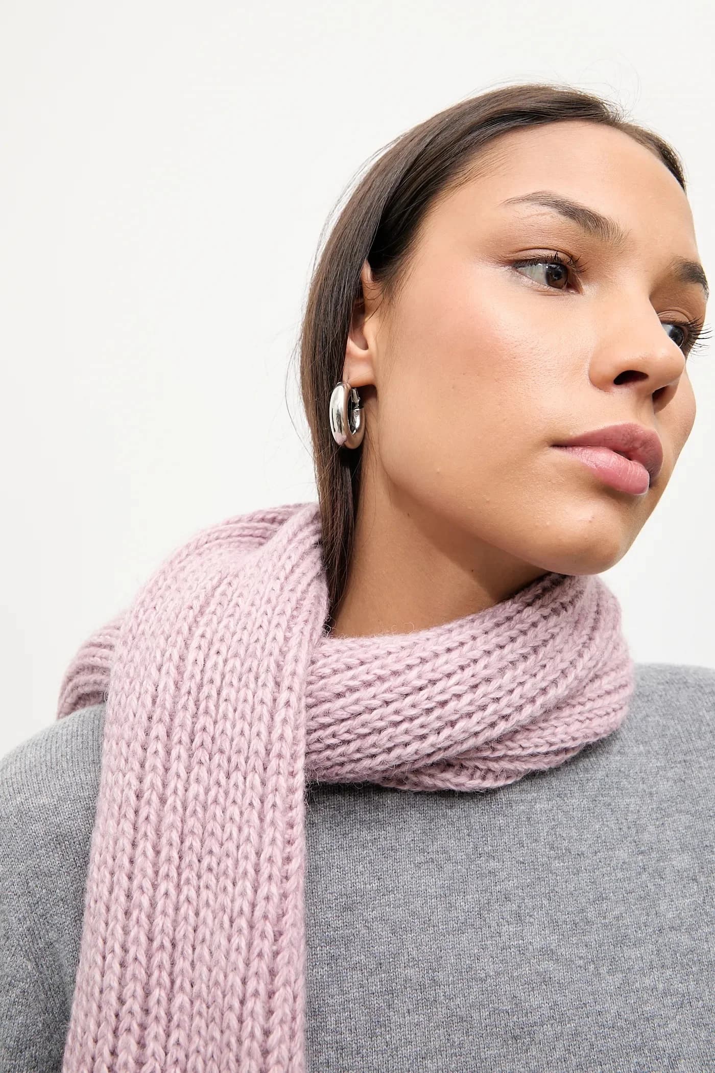 Шерстяной шарф - фото 4