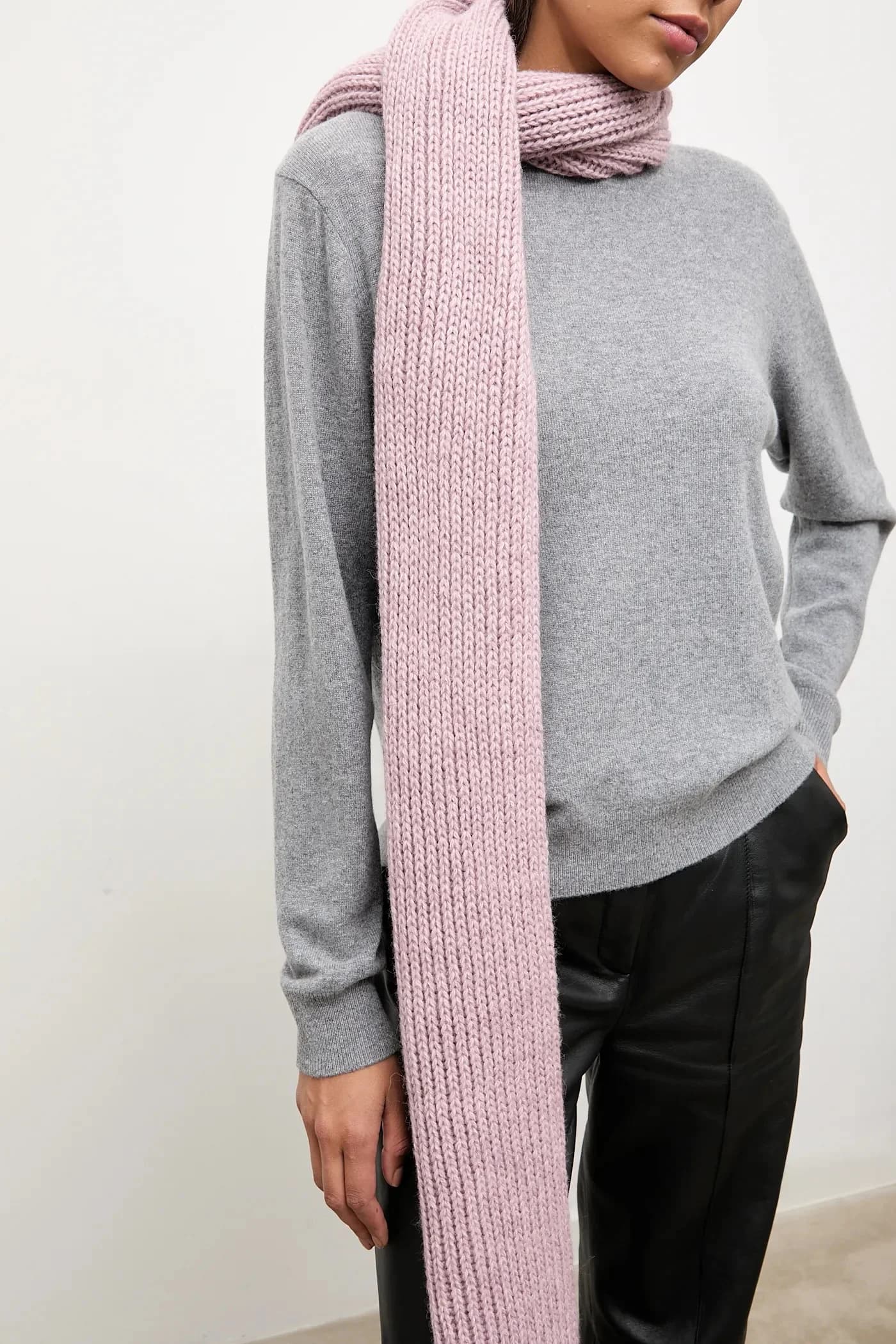 Шерстяной шарф - фото 5