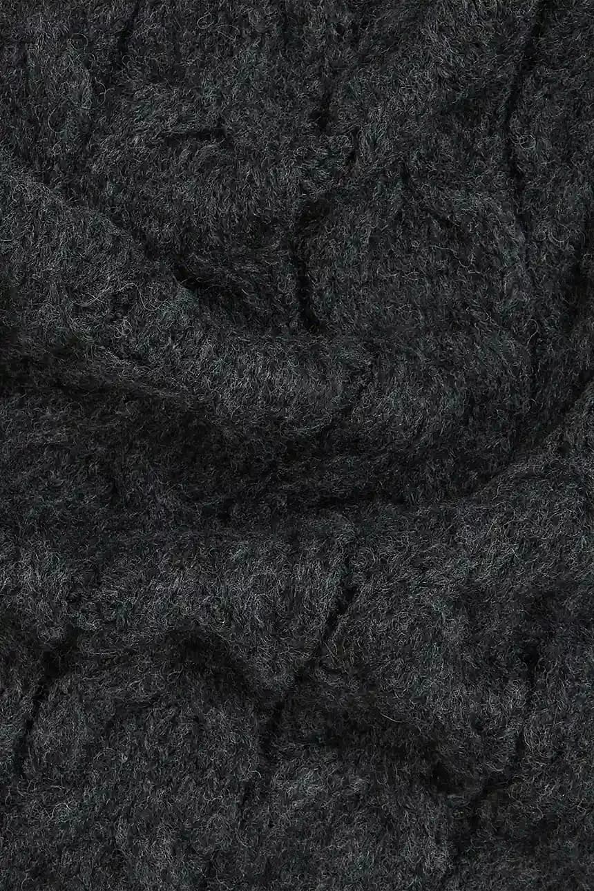 шарф K/ESSENTIAL из смесовой шерсти - фото 4