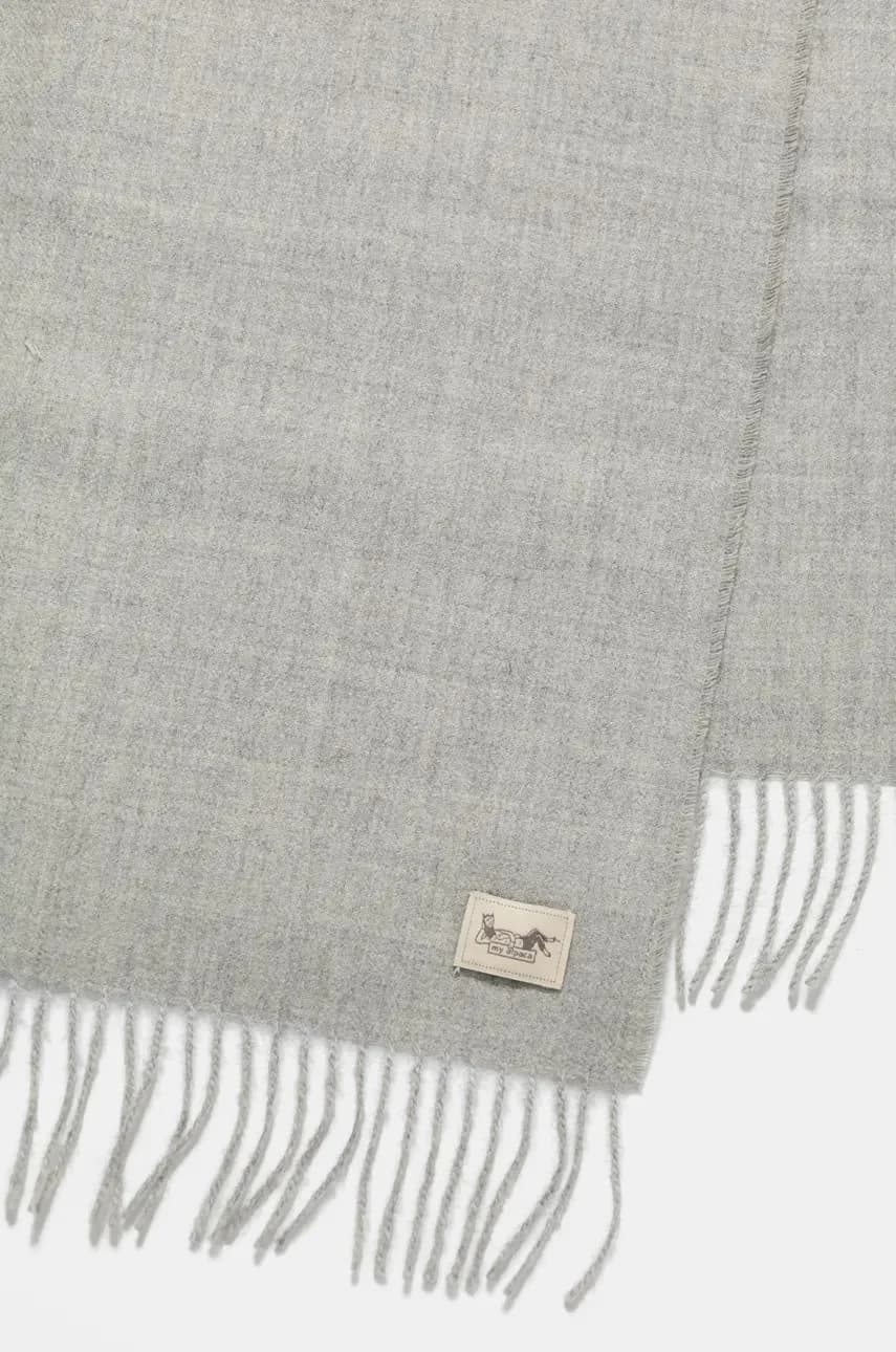 шарф из шерсти альпаки - фото 2