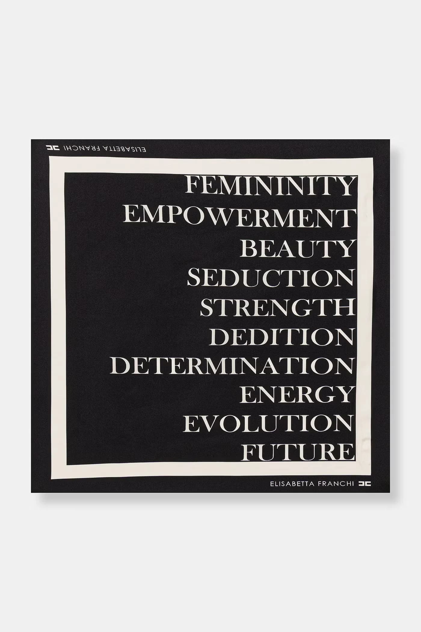 Женский шелковый шарф