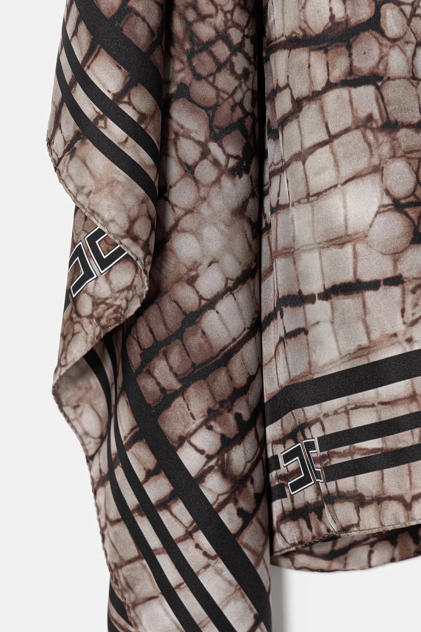 Женский шелковый шарф - фото 3