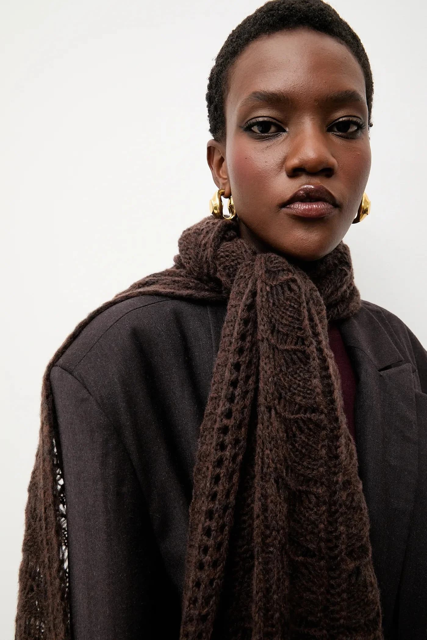 Скреплен шерстяным шарфом Answear.LAB и LOBOS. - фото 2