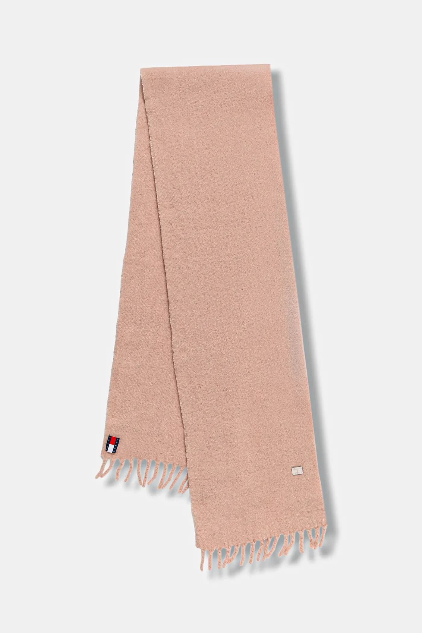 Шарф с шерстью