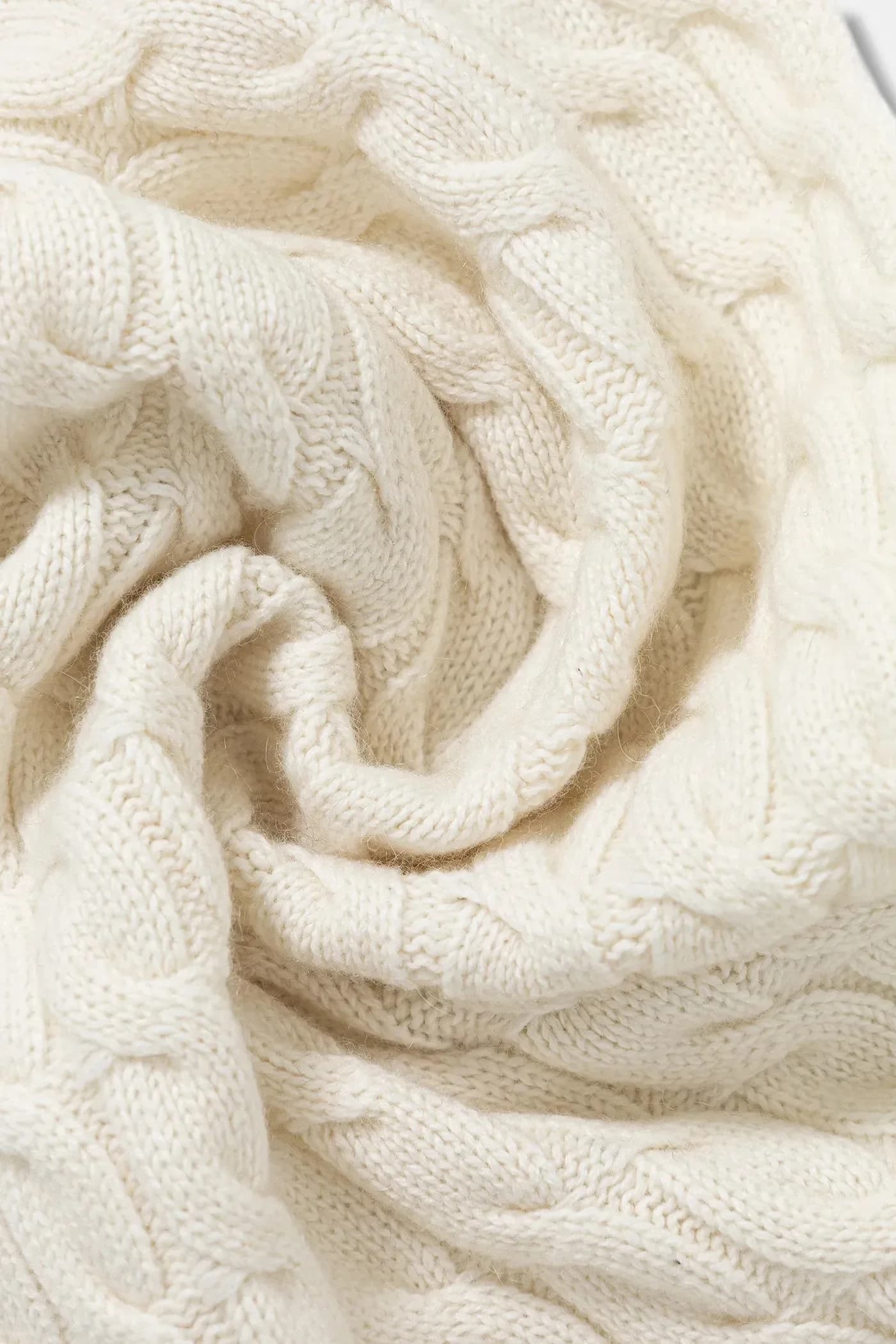 Шарф из смесовой шерсти - фото 3