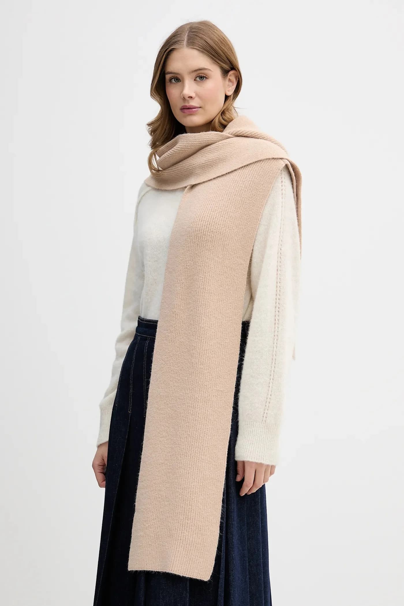 Шарф с капюшоном