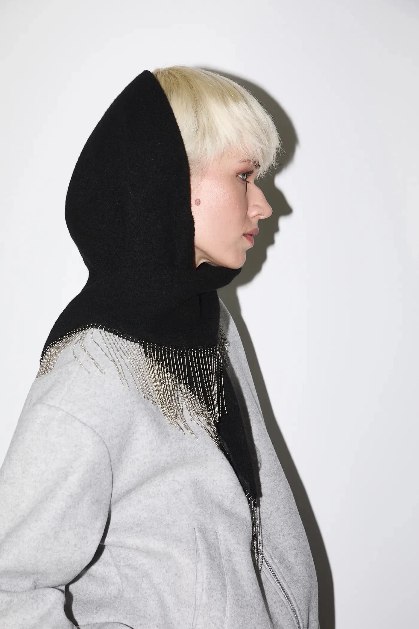 Шарф из смесовой шерсти - фото 6