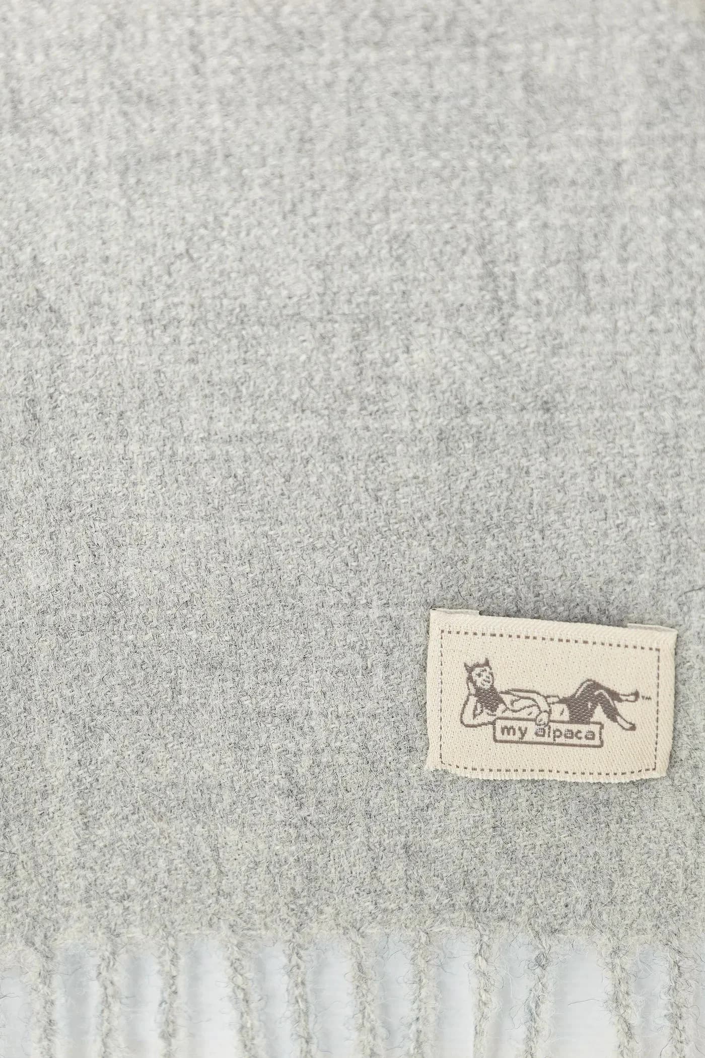 шарф из шерсти альпаки - фото 2