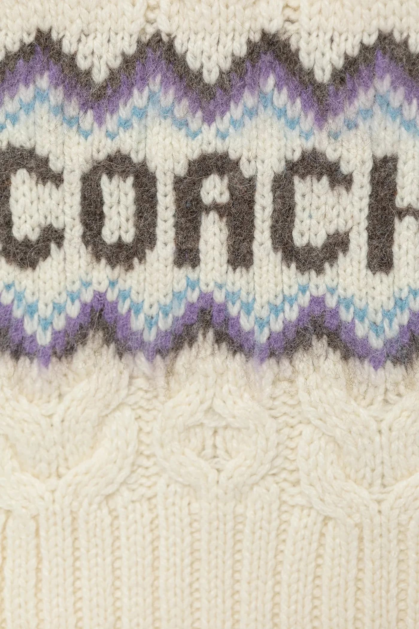 Шарф с шерстью - фото 3