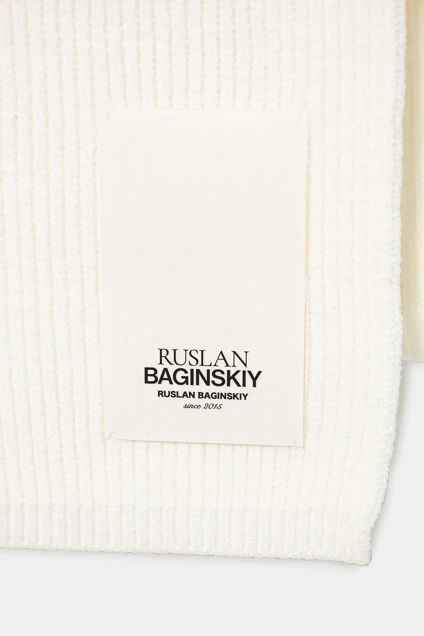 Шарф из смесовой шерсти - фото 2