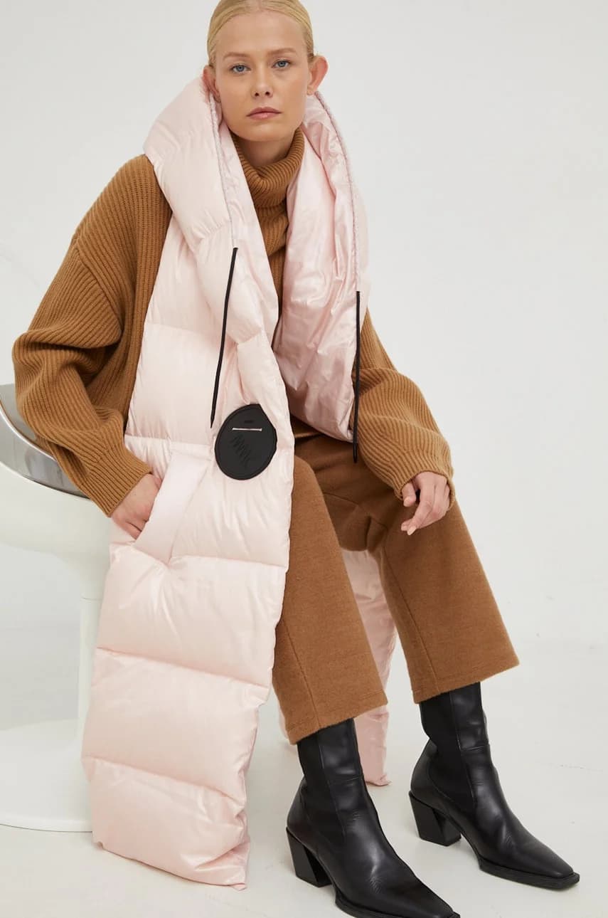 Пуховый шарф - фото 2