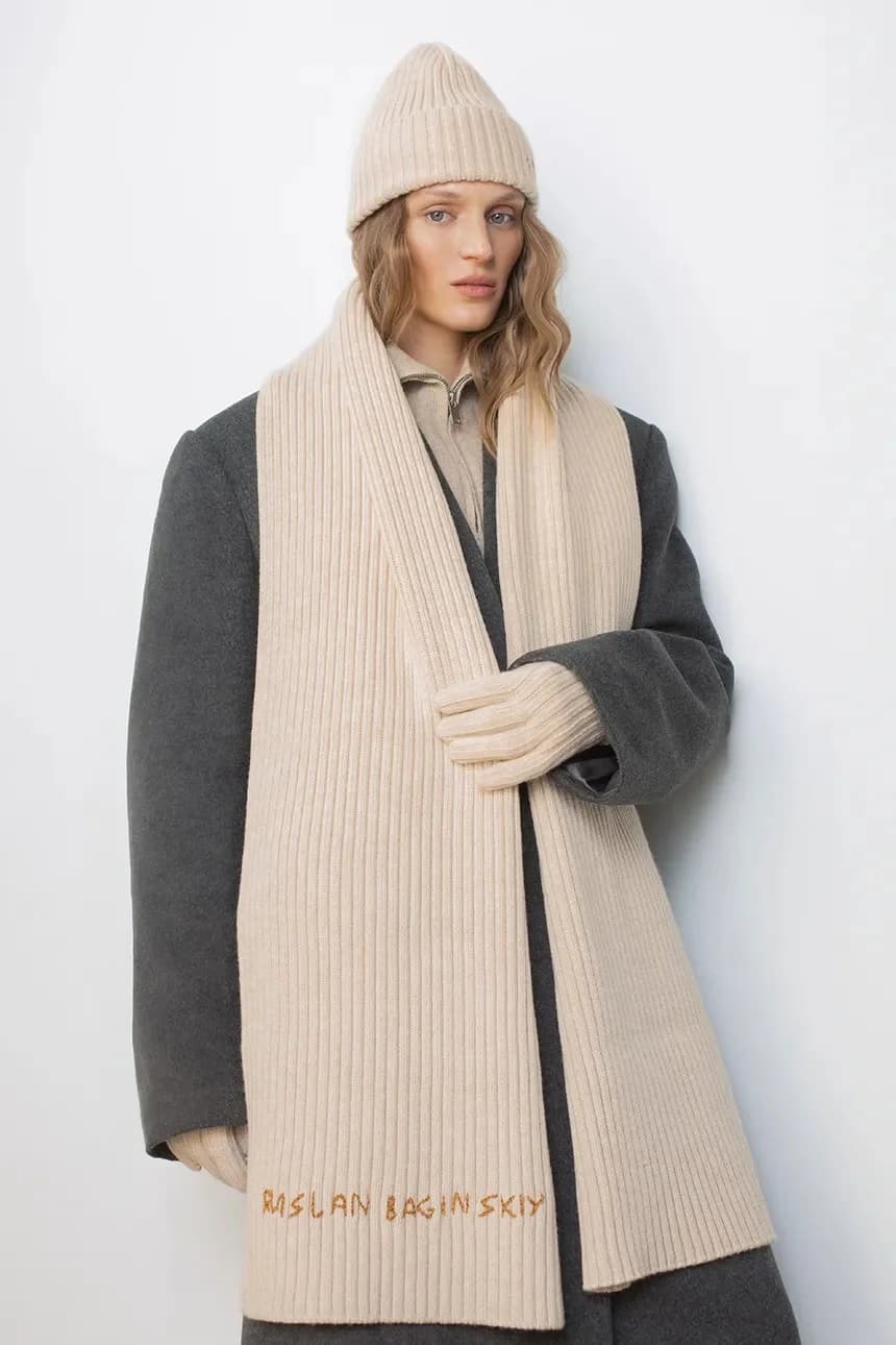 Шерстяной шарф - фото 2