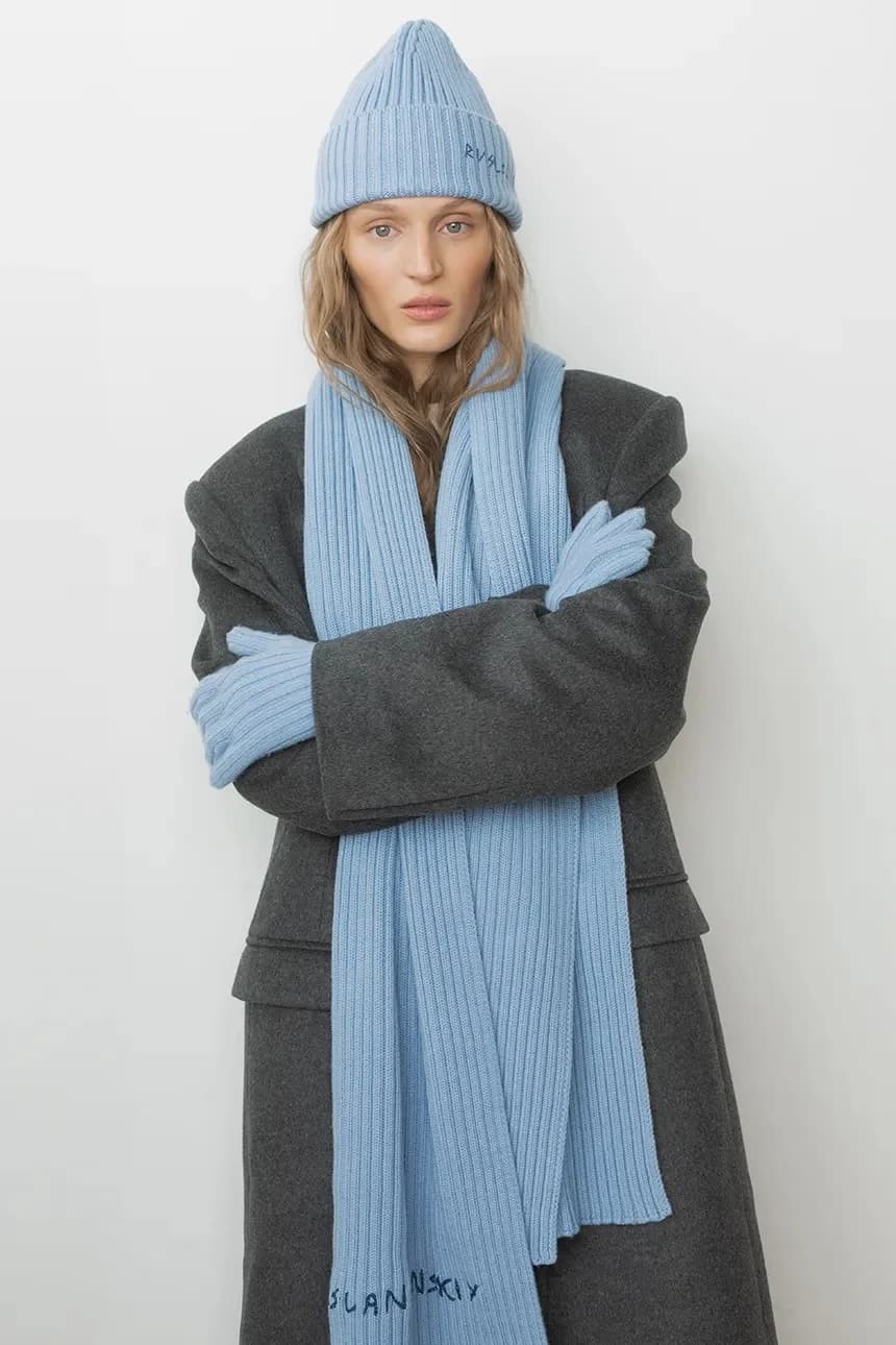 Шерстяной шарф - фото 2