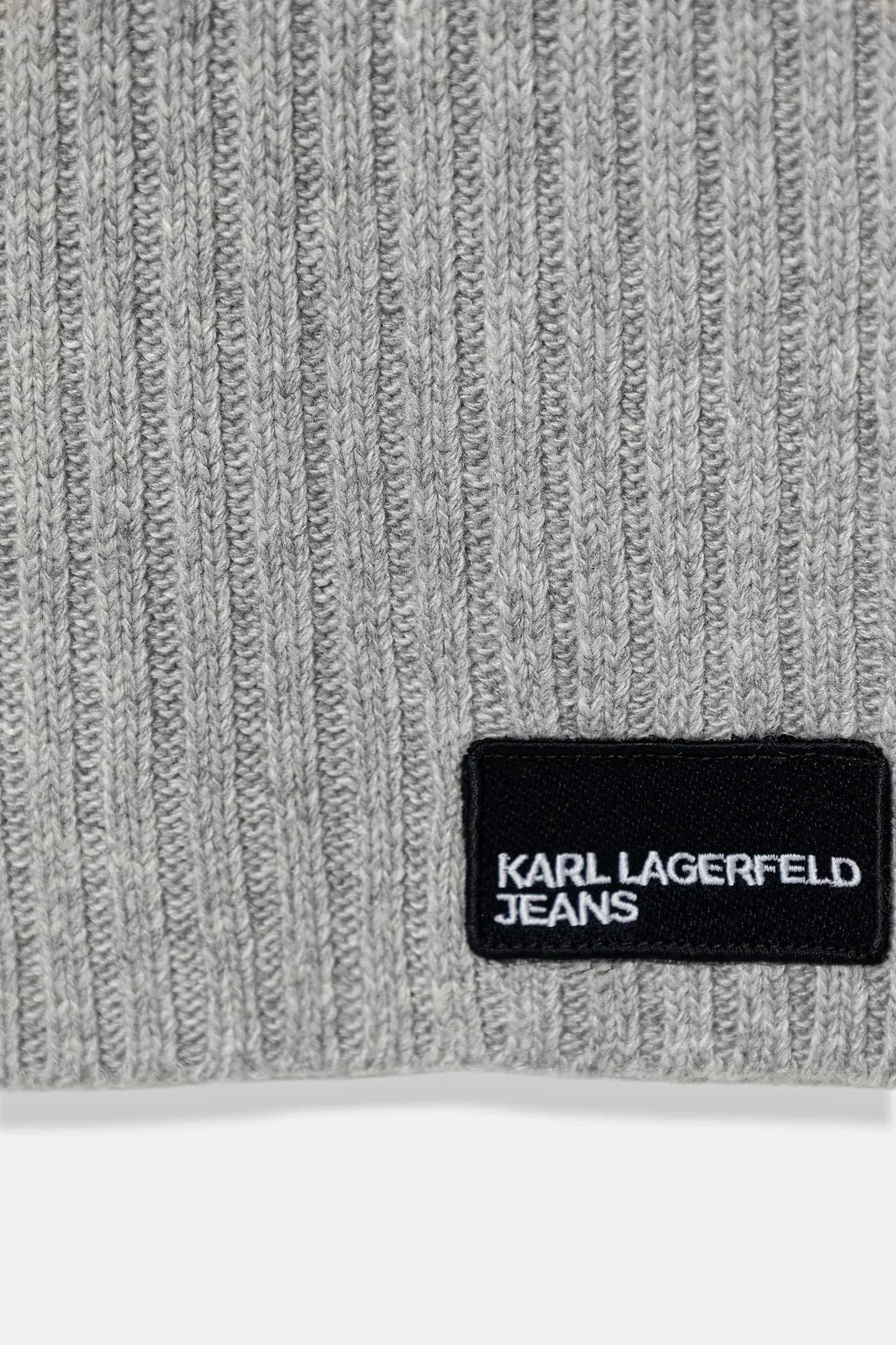 Шарф из смесовой шерсти - фото 3