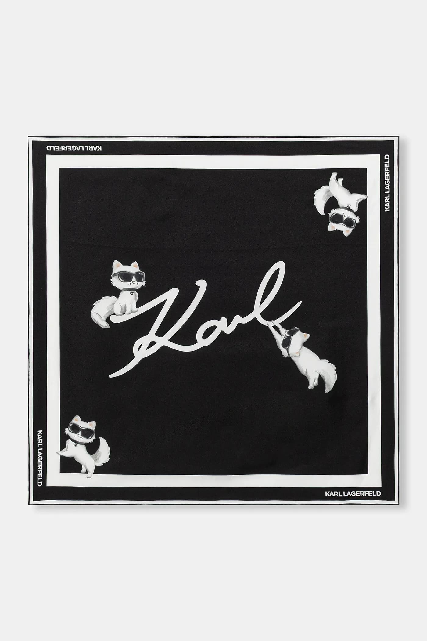 Шелковый шарф IKON