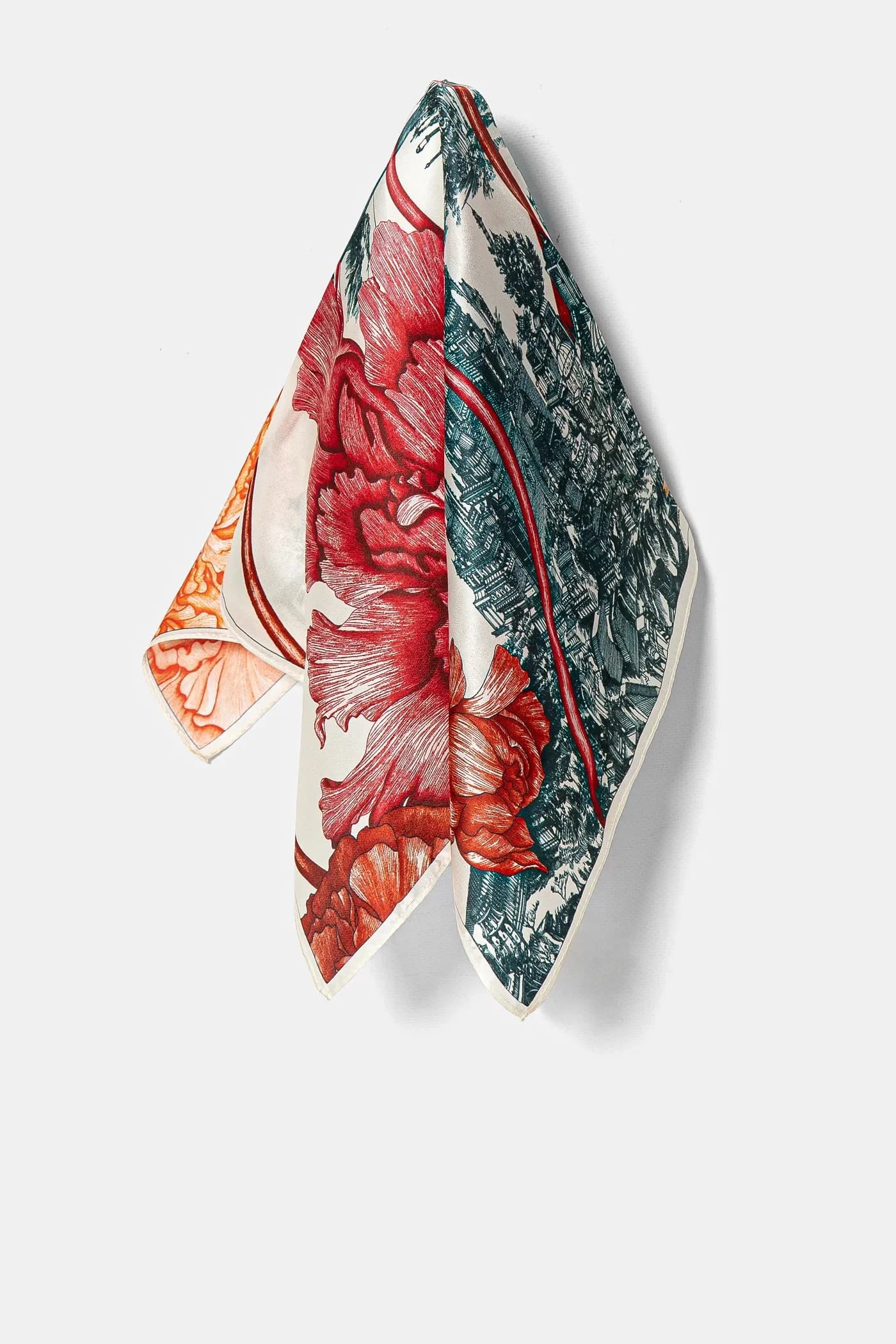 Шелковый шарф