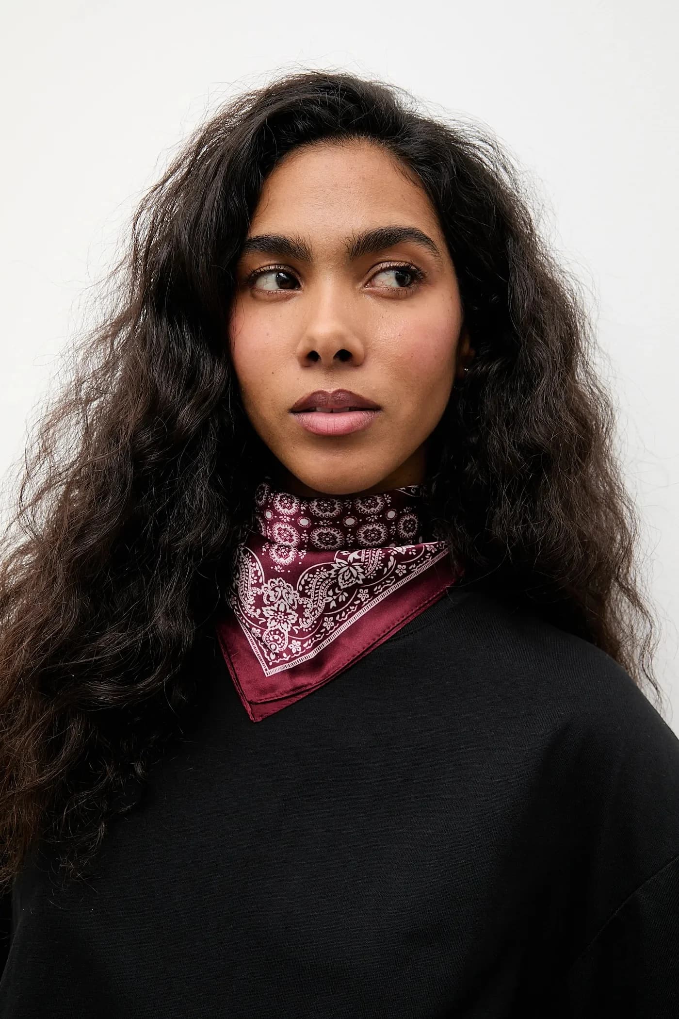 Шелковый шарф