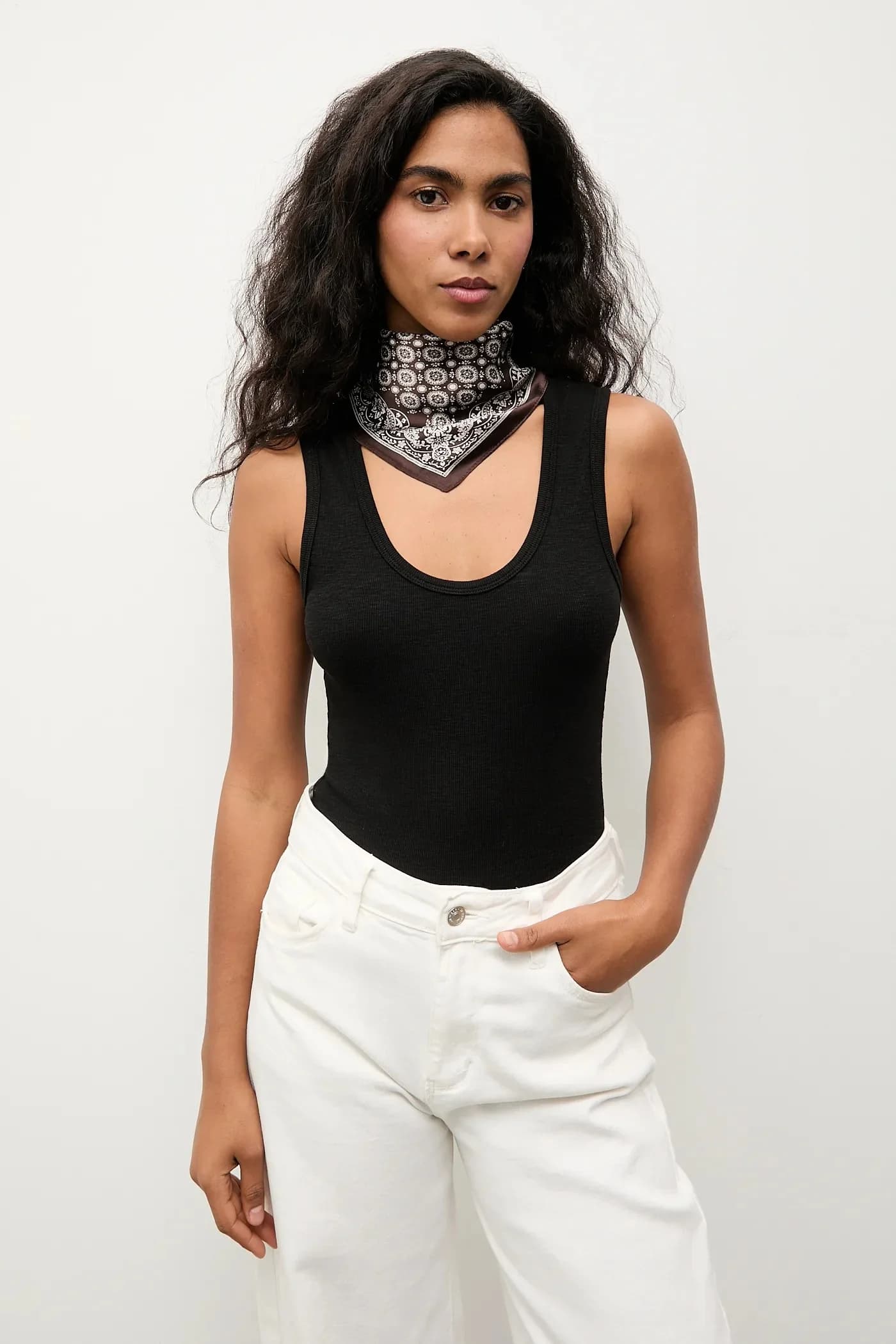 Шелковый шарф - фото 5