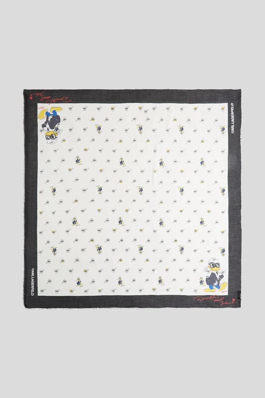 Шарф KL X DISNEY с кашемиром