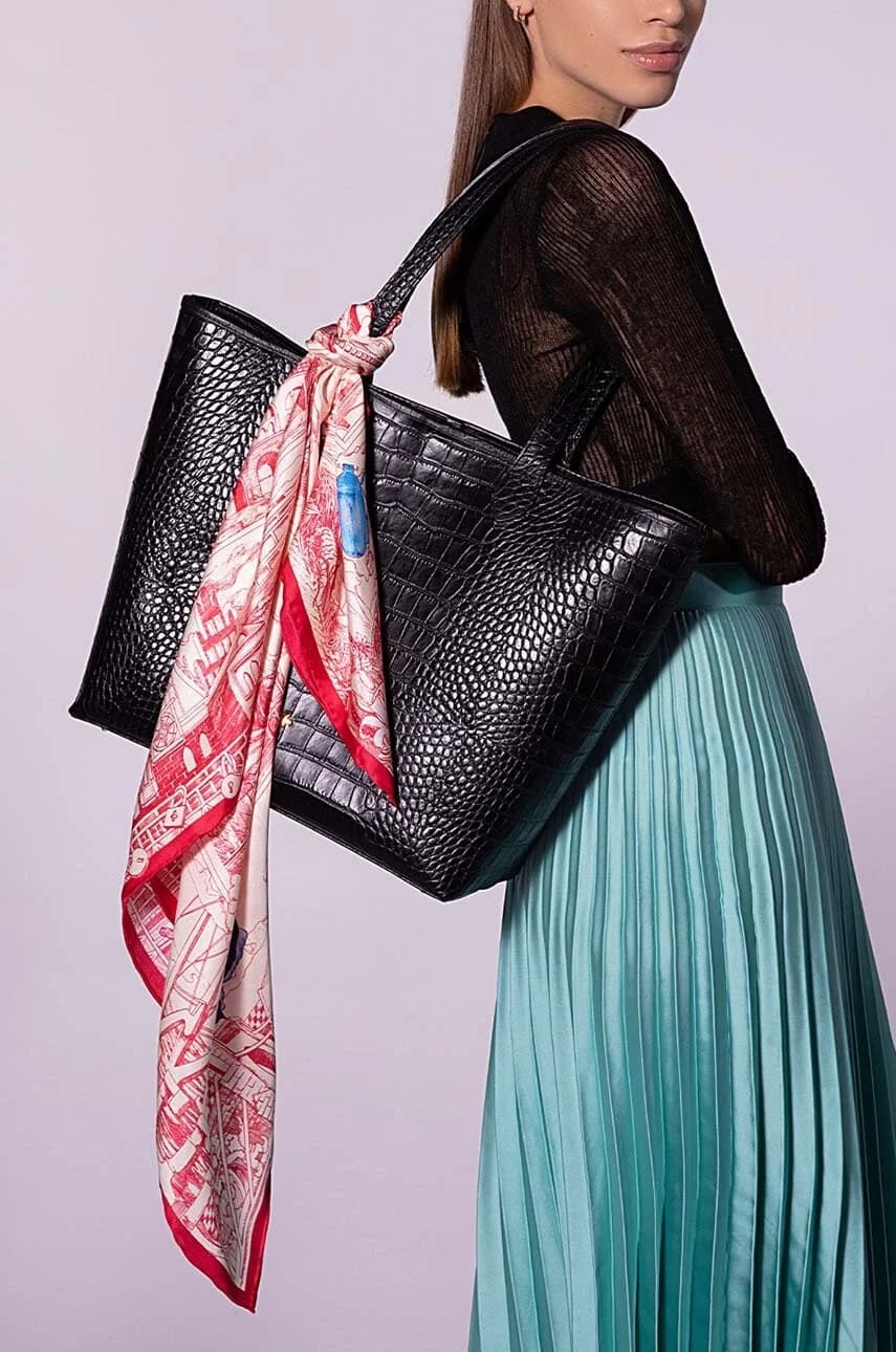 Шелковый шарф - фото 7