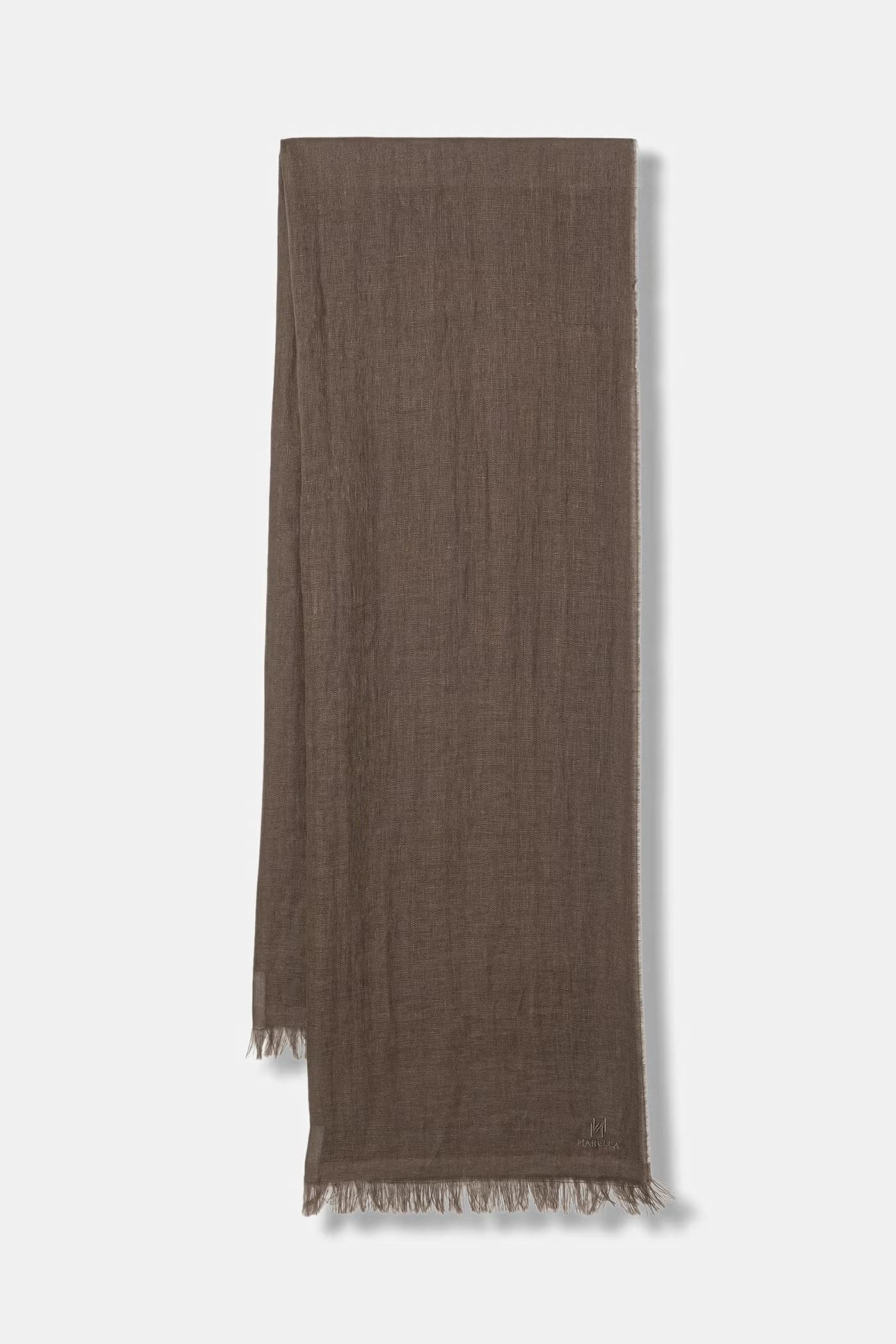 MLACOLONO женский льняной шарф