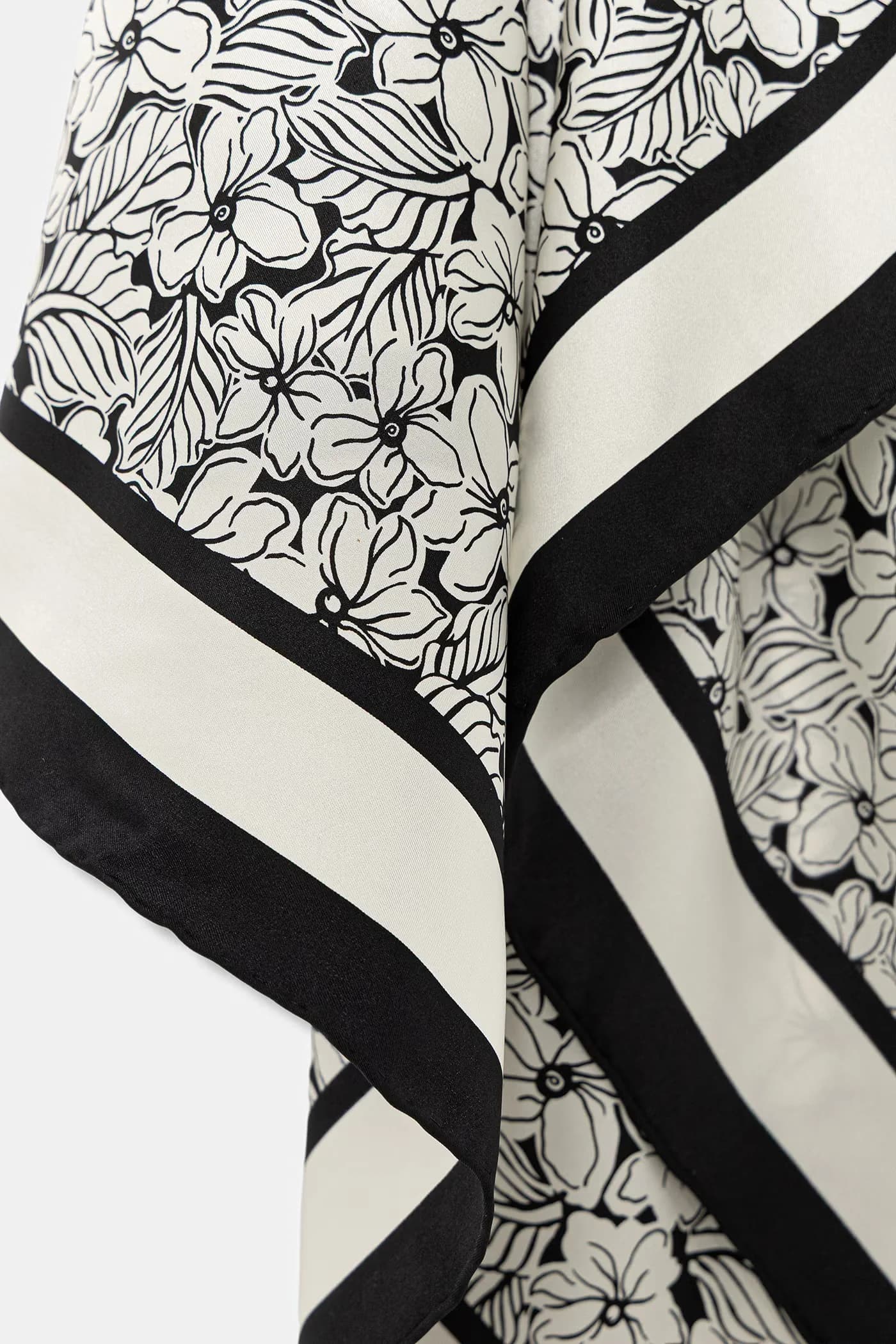 AONESTO женский шелковый шарф - фото 3