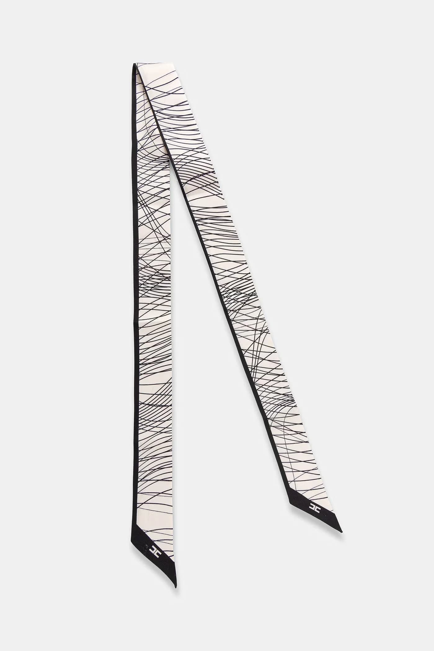 Женский шелковый шарф