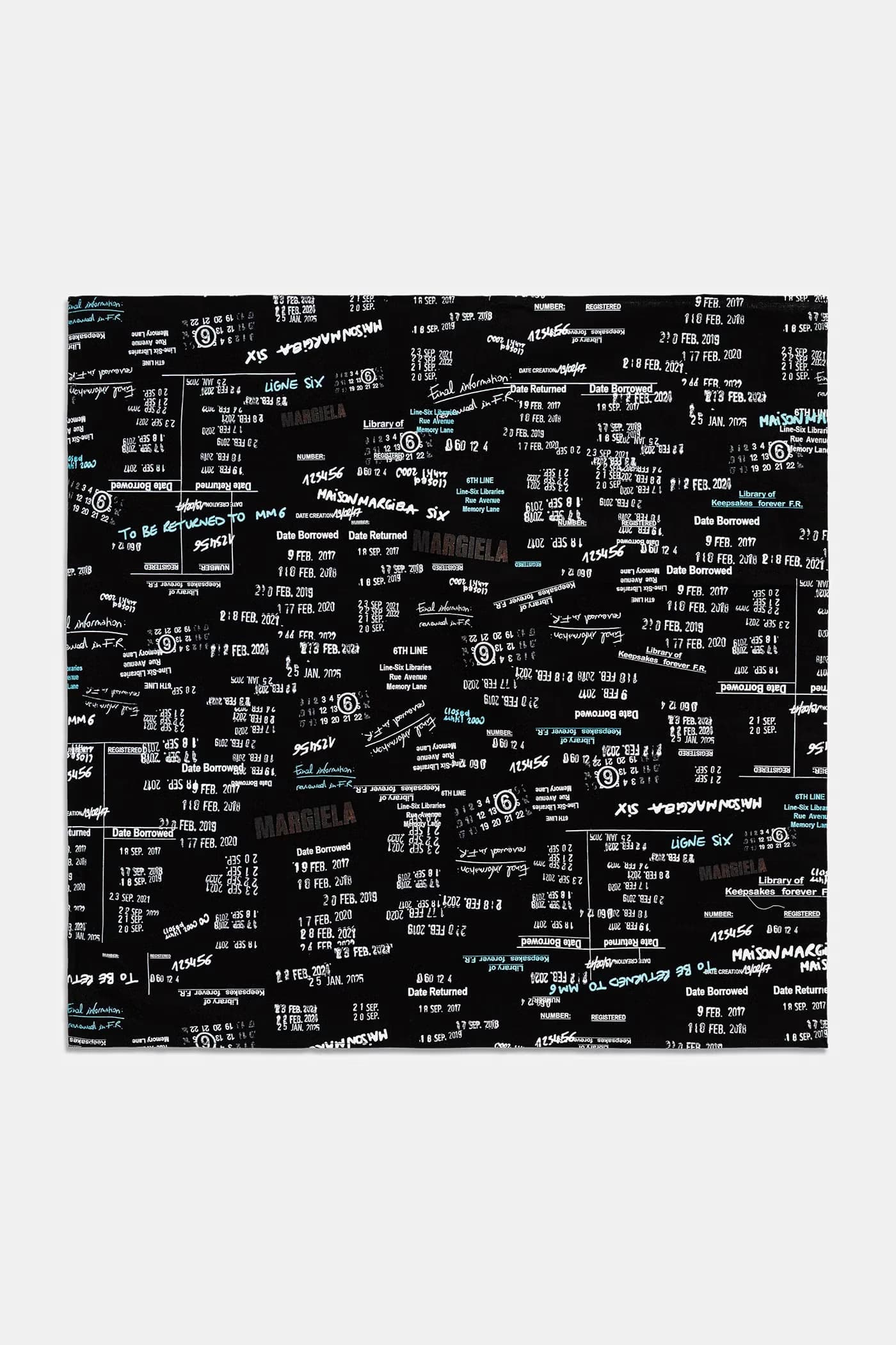 Хлопковый шарф