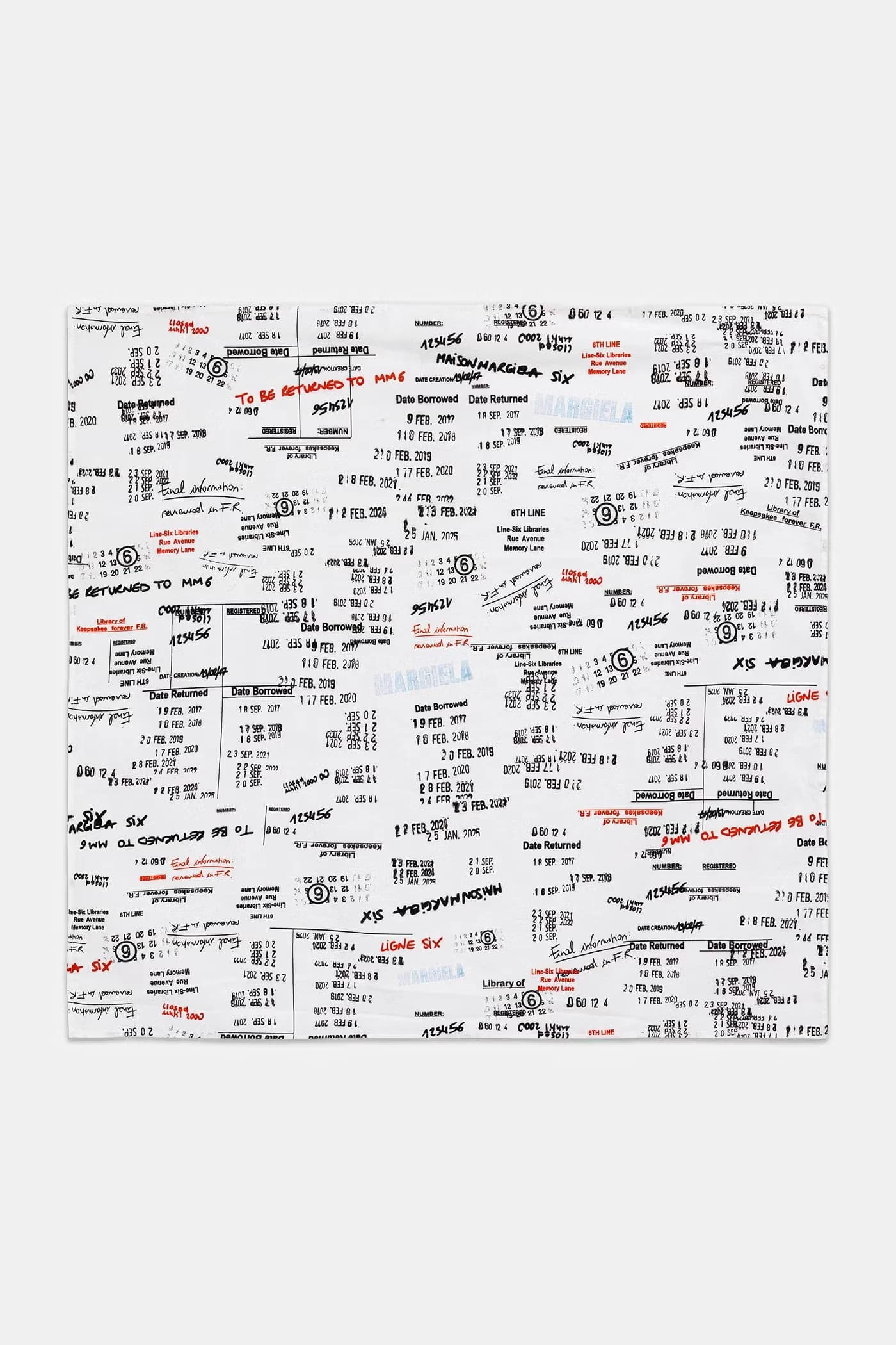 Хлопковый шарф