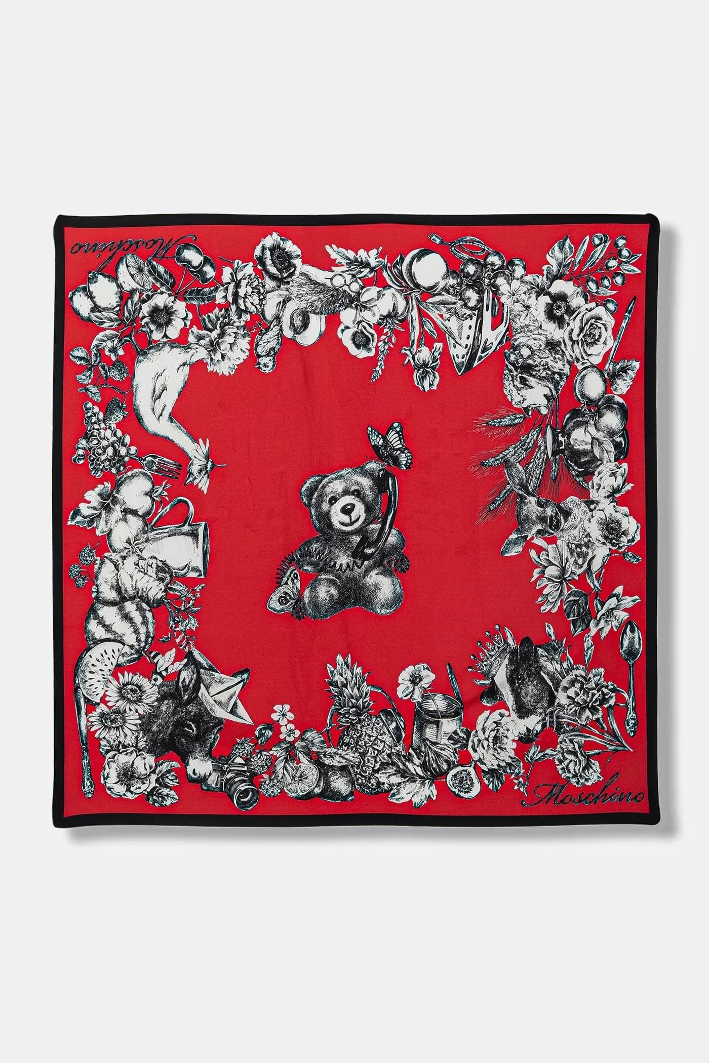 Шелковый шарф