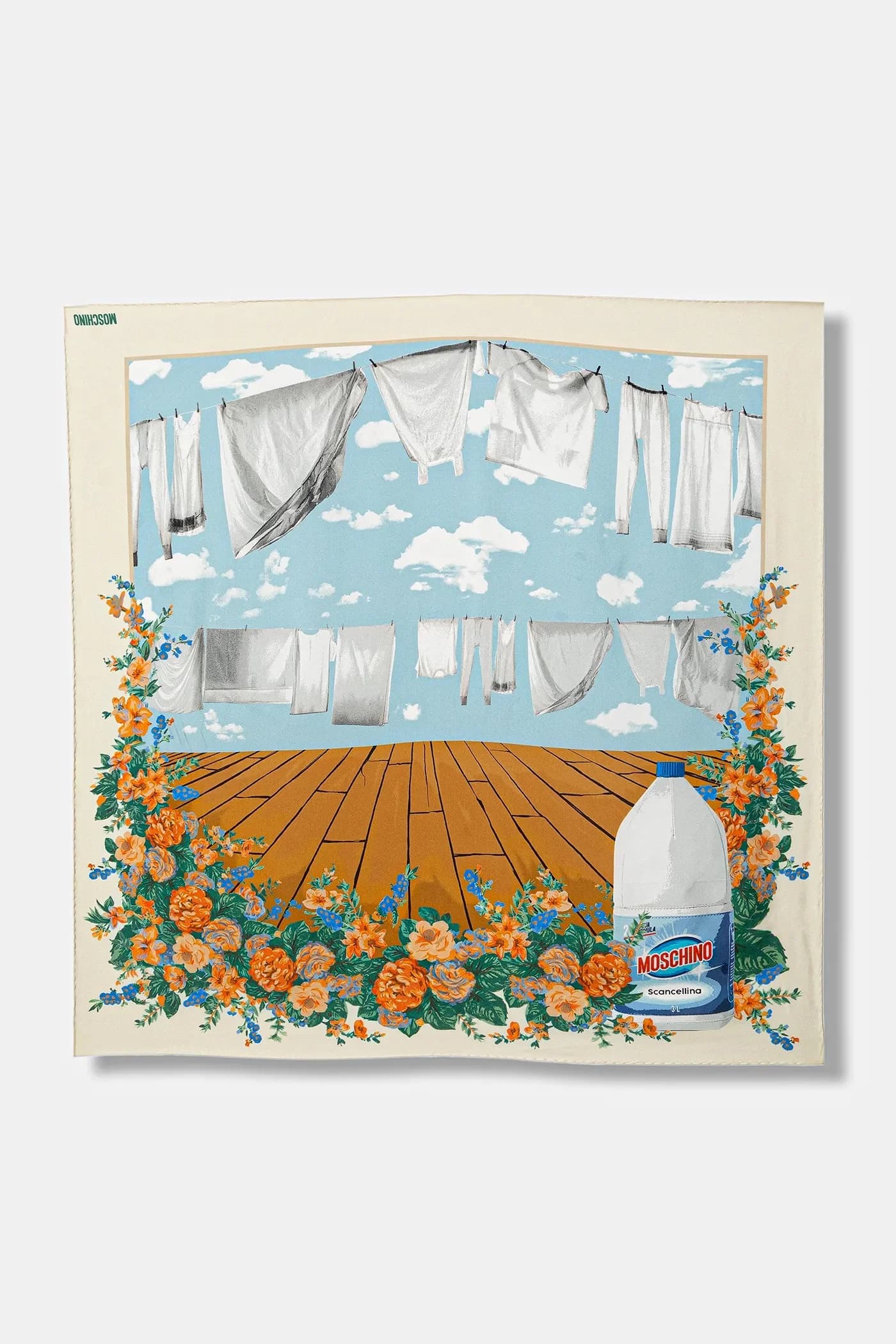 Шелковый шарф