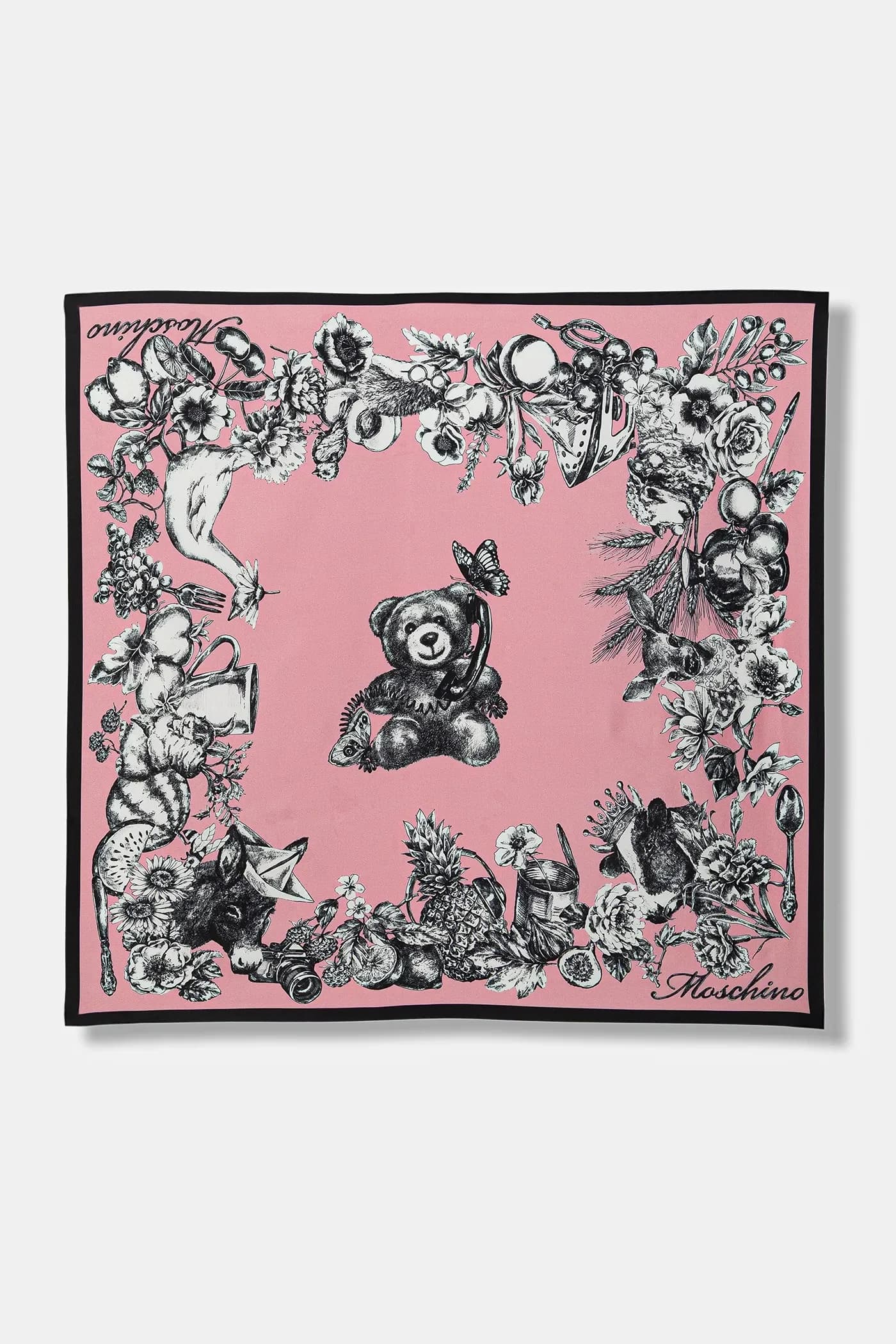 Шелковый шарф