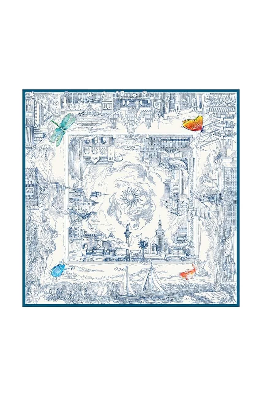 Шелковый шарф