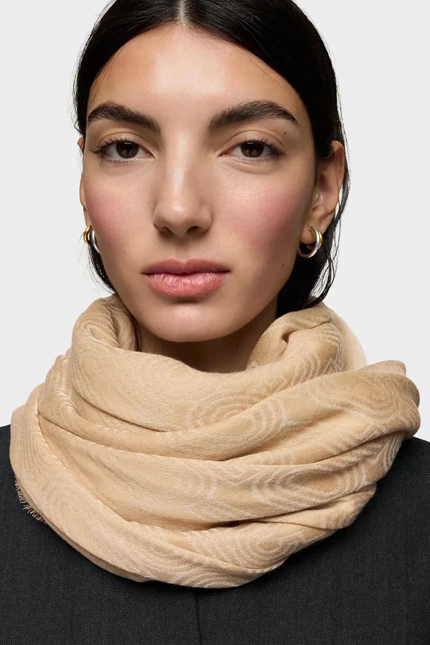 Шарф с оттенком кашемира - фото 5
