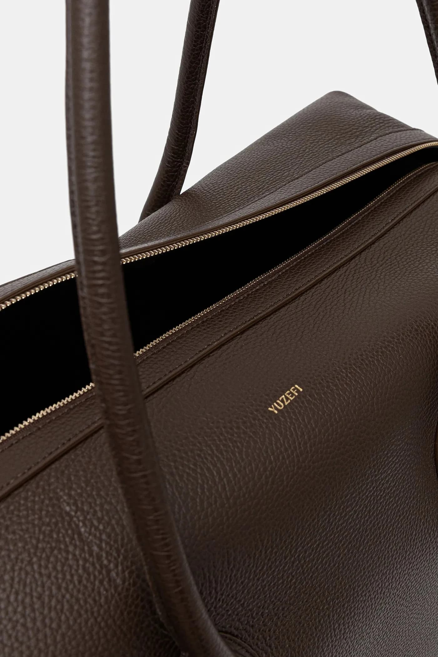 Кожаная сумка BRIOCHE WEEKENDER 53 х 31 х 20 см - фото 5