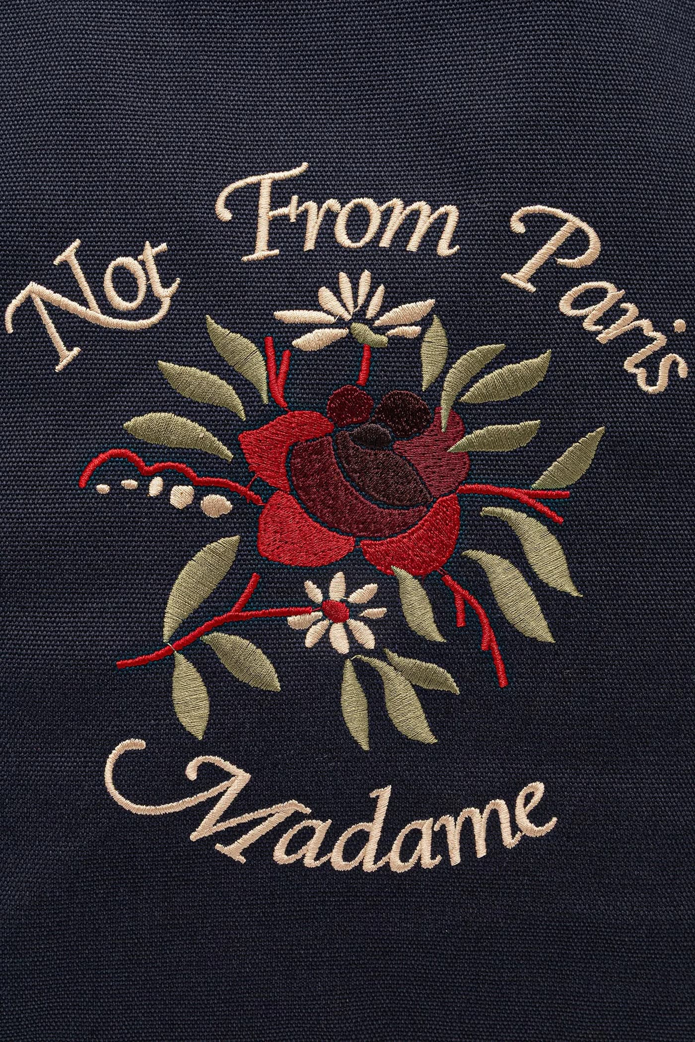 Хлопковая сумка Sac Tote Slogan Rose - фото 4